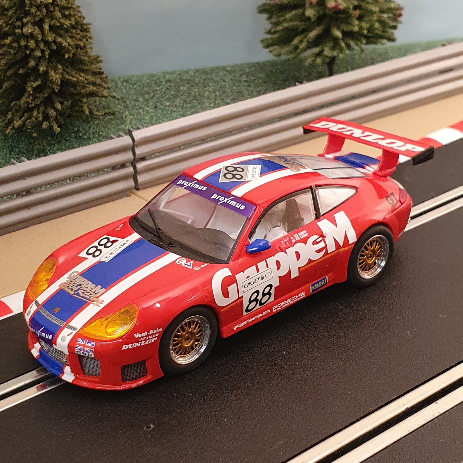 Scalextric porsche sale 911 gt3r