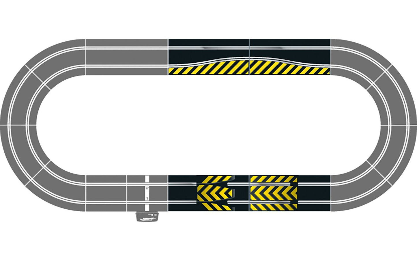 Scalextric Sport 1:32 Track - C8194 Straights C8205 Side Swipe C8246 & Jump #E