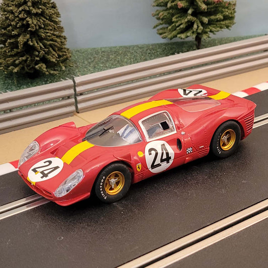 Scalextric 1:32 Digital Car - C2642 Ferrari 330 P4 Le Mans 1967 *LIGHTS* #24