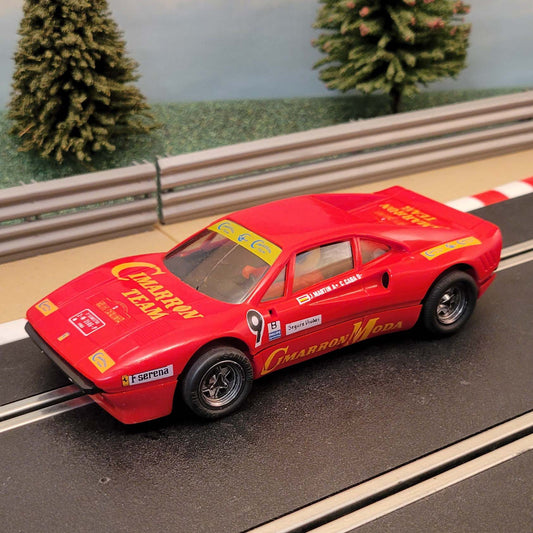 Scalextric 1:32 Car - Red Ferrari GTO Cimarron Team #9 #F