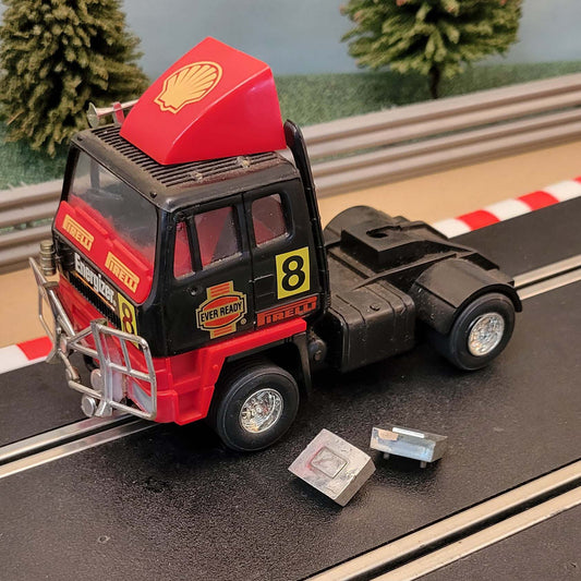 Scalextric 1:32 Lorry Truck Racing Rig - C538 Ever Ready Energizer #A