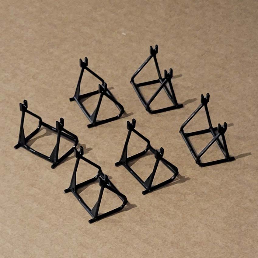 Scalextric 1:32 MotoGP Motorbike Stand x 6