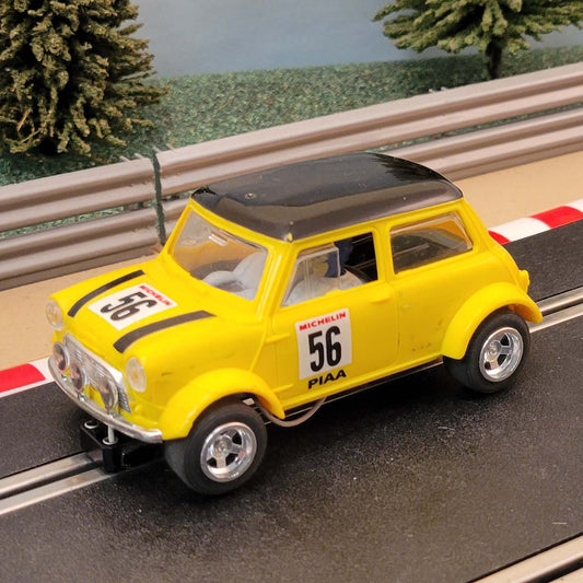 Scalextric 1:32 Car - C2104 Mini Cooper Yellow 'BOSE' #56 #Q