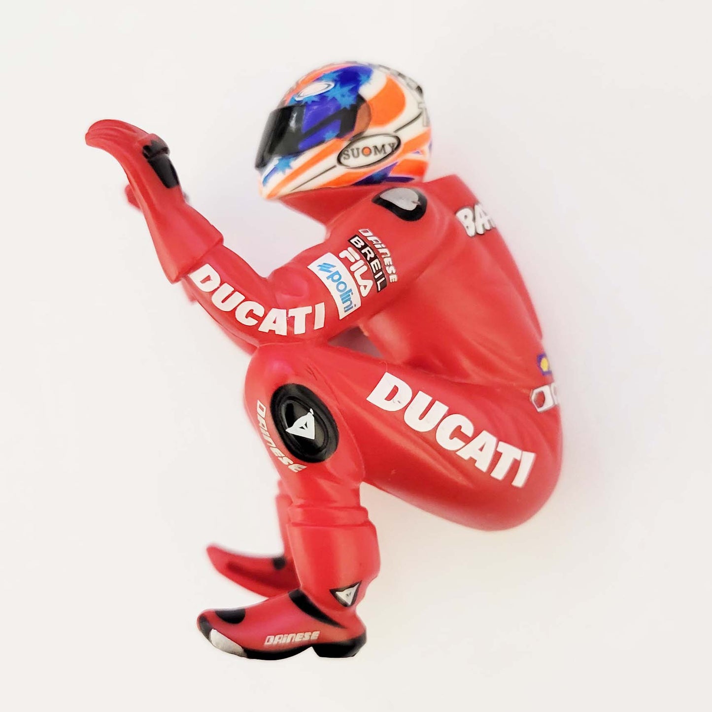 Scalextric Motorbike MotoGP Figure - Red Ducati GP Troy Bayliss For C6009