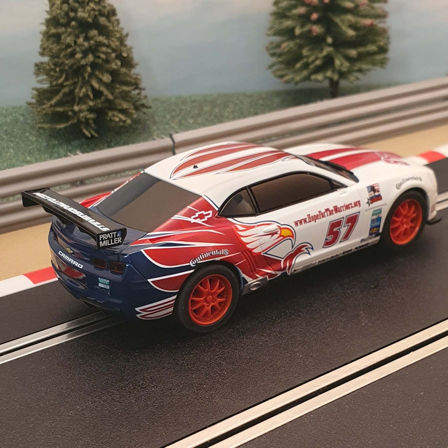 Scalextric 1:32 Car - C3289 Chevrolet Camaro GS 2013 #57 #M