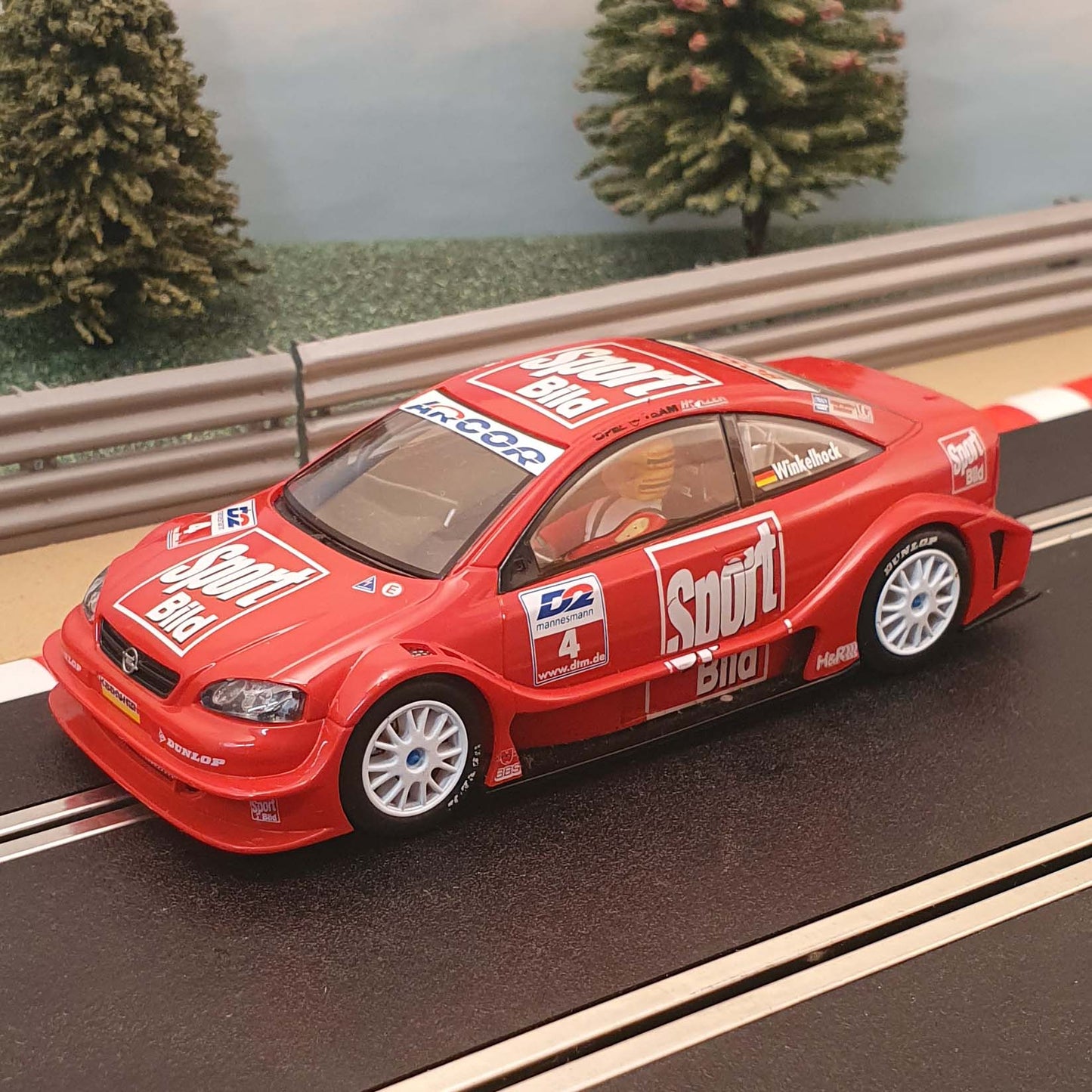 Scalextric 1:32 Car - C2298 Red Opel V8 Coupe DTM #4 #J