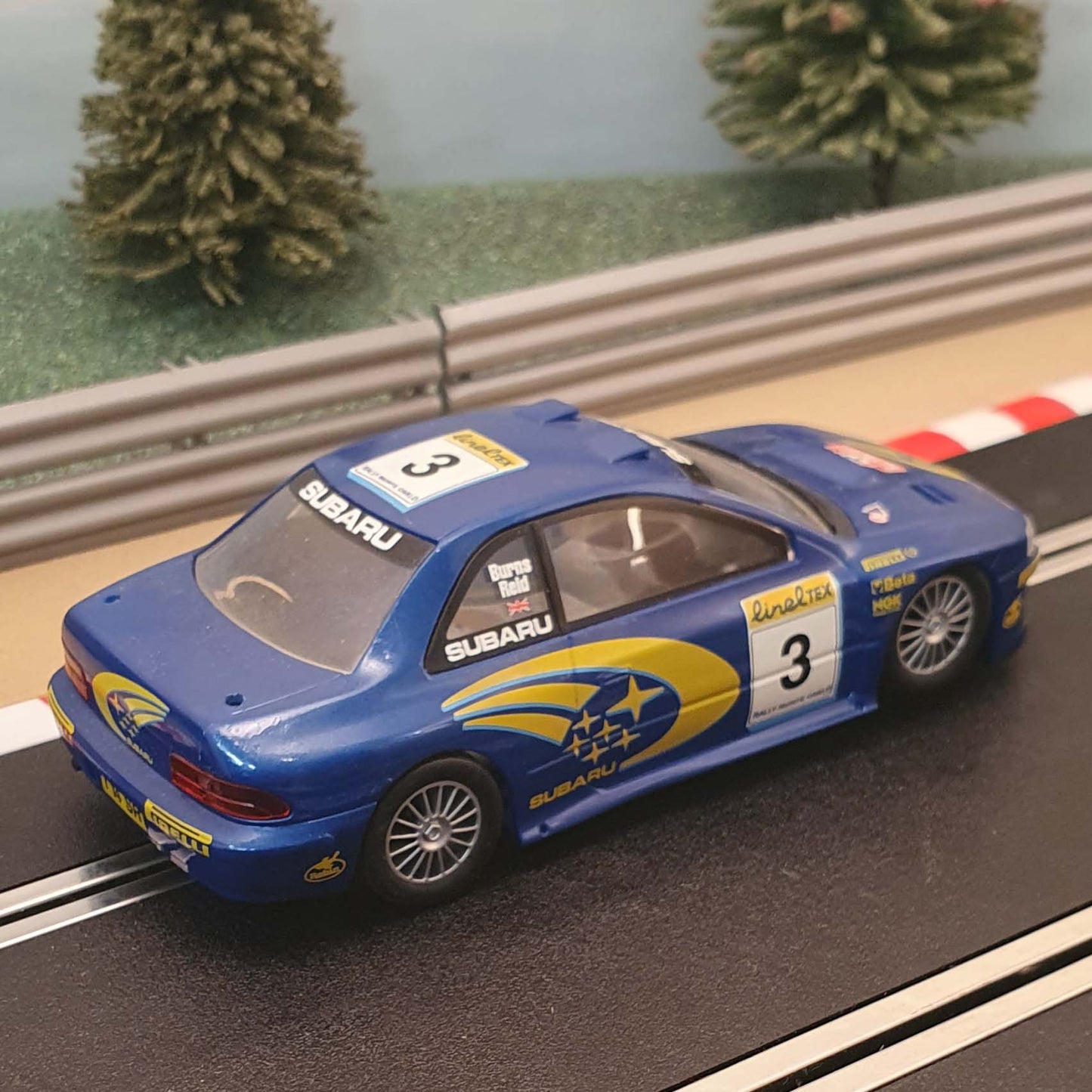 Scalextric 1:32 Car - Subaru Impreza WRC Burns #3 #F