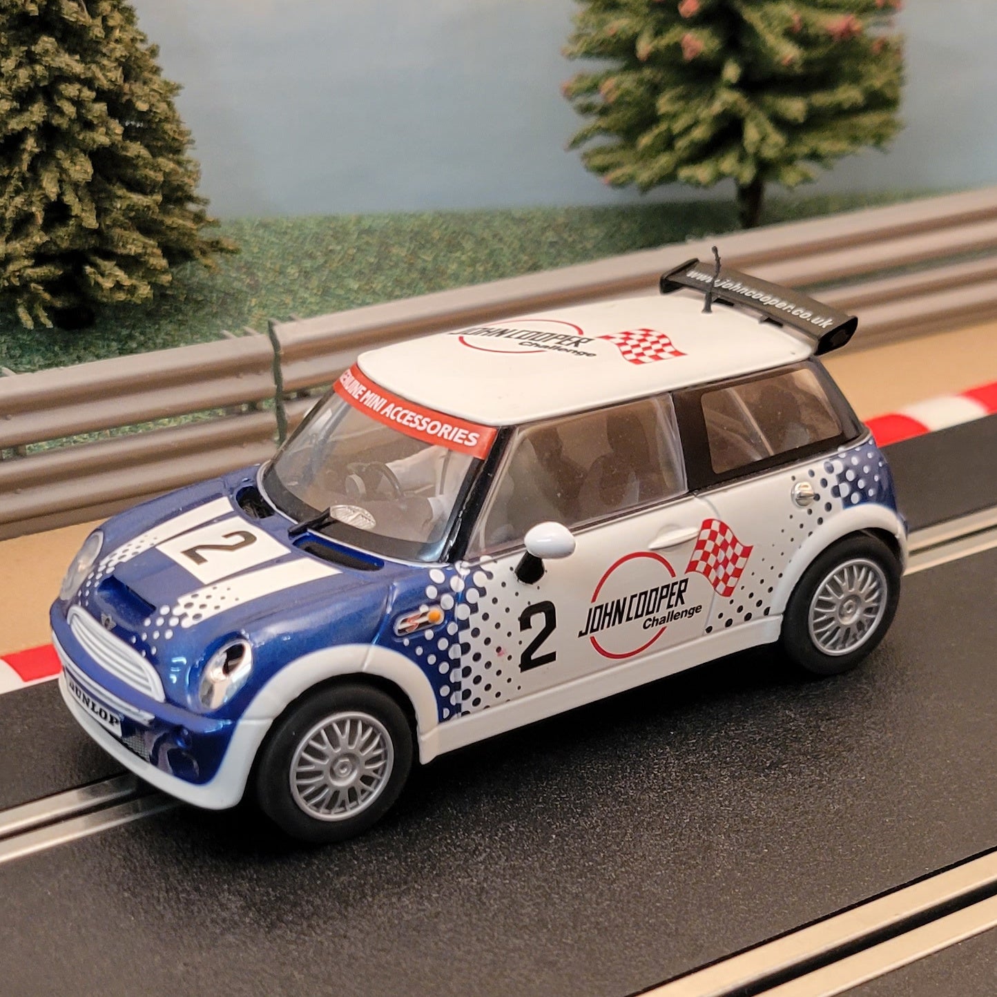 Scalextric 1:32 Car - BMW Mini "John Cooper Challenge" #2 #FW