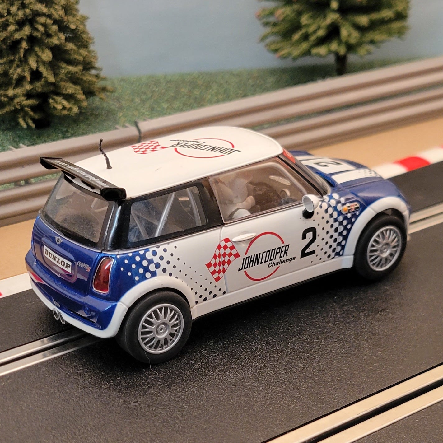 Scalextric 1:32 Car - BMW Mini "John Cooper Challenge" #2 #FW