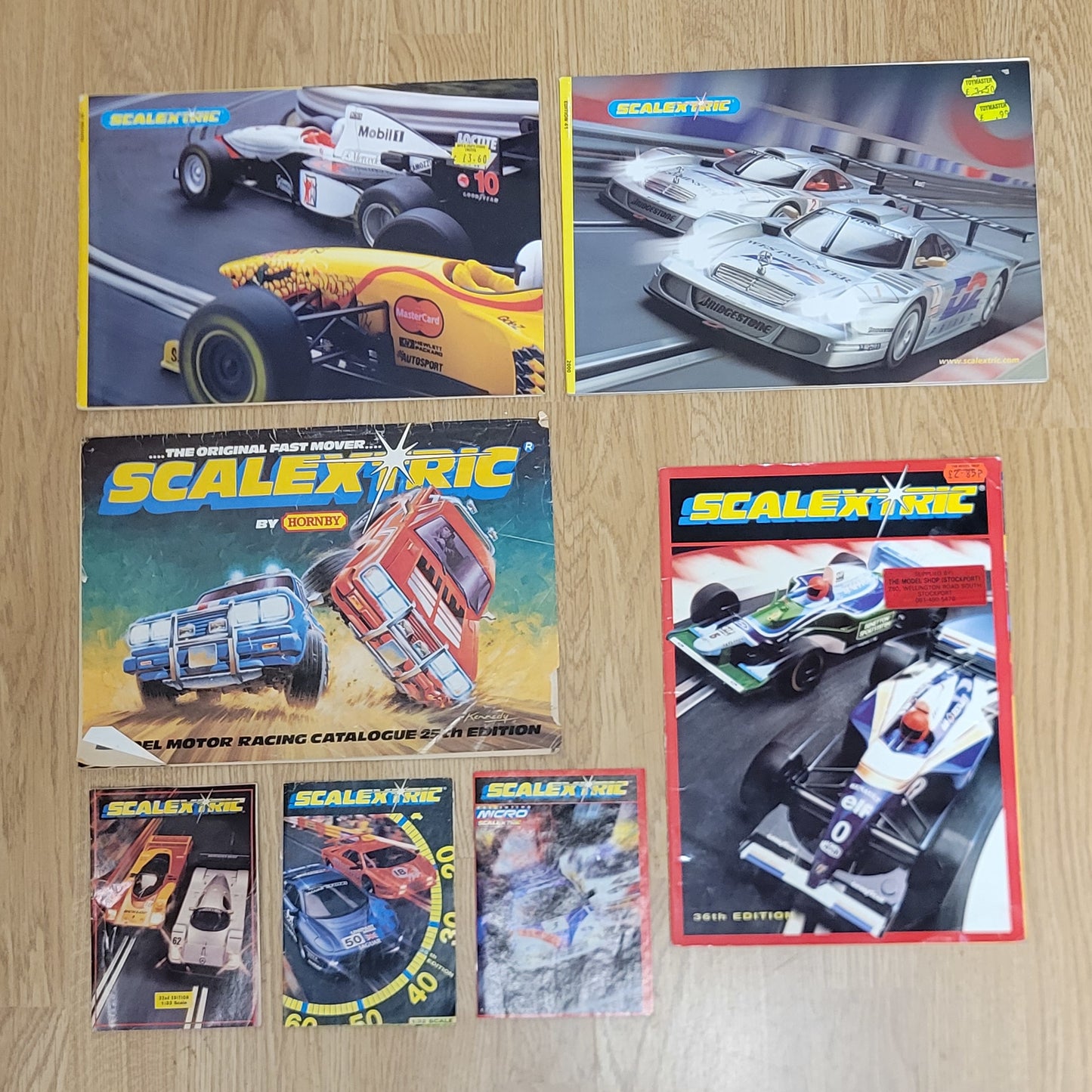 Scalextric Catalogues Bundle Job Lot