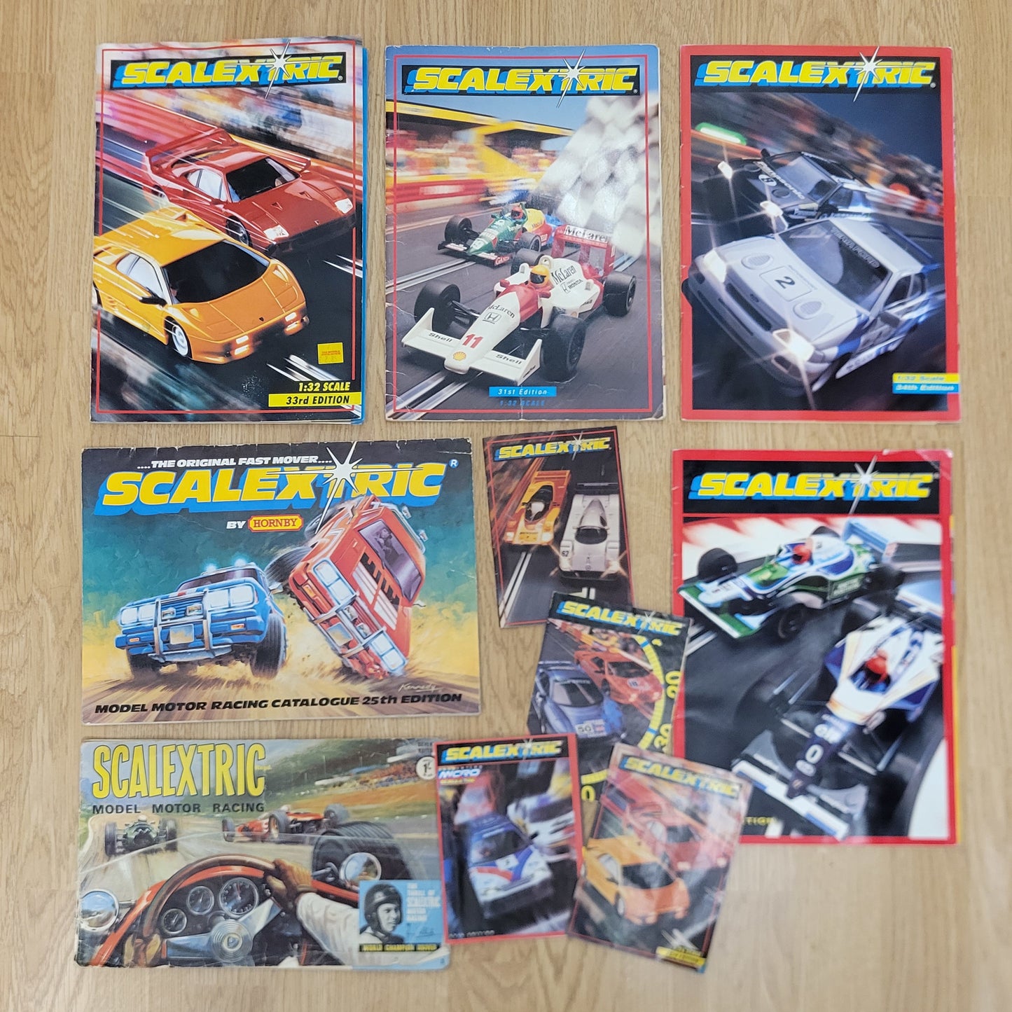 Scalextric Catalogues Bundle Job Lot