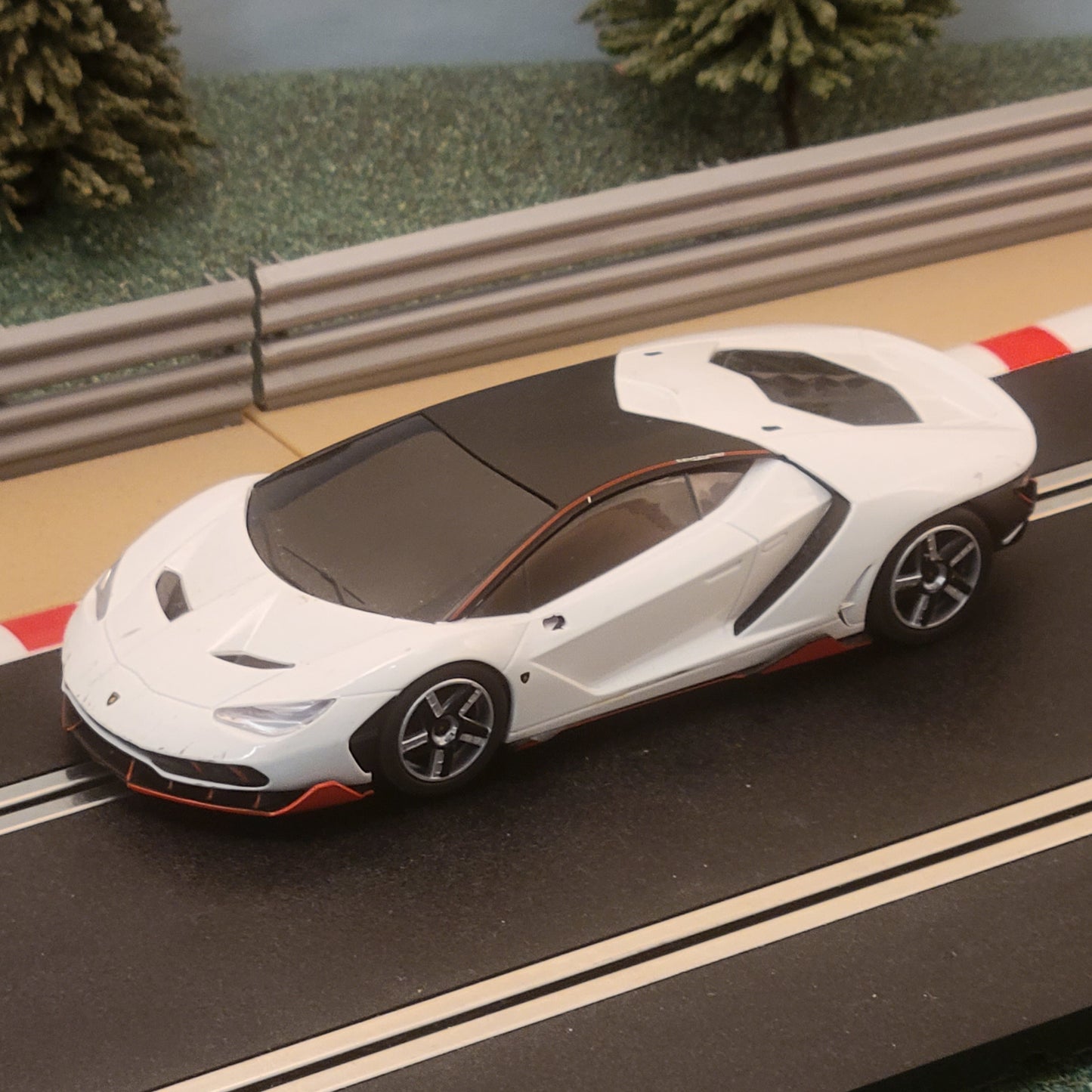 Scalextric 1:32 Car - C4087 Lamborghini Centenario Monocerus White #J