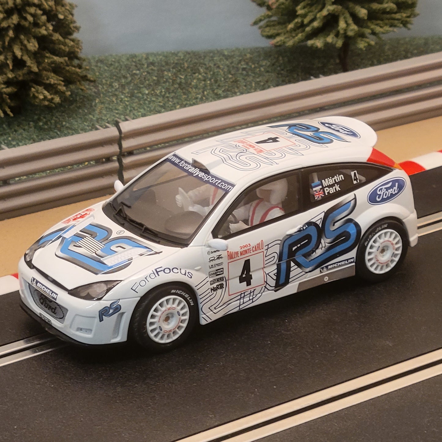 Coche Scalextric 1:32 - C2342 Ford Focus WRC McRae #4 #M