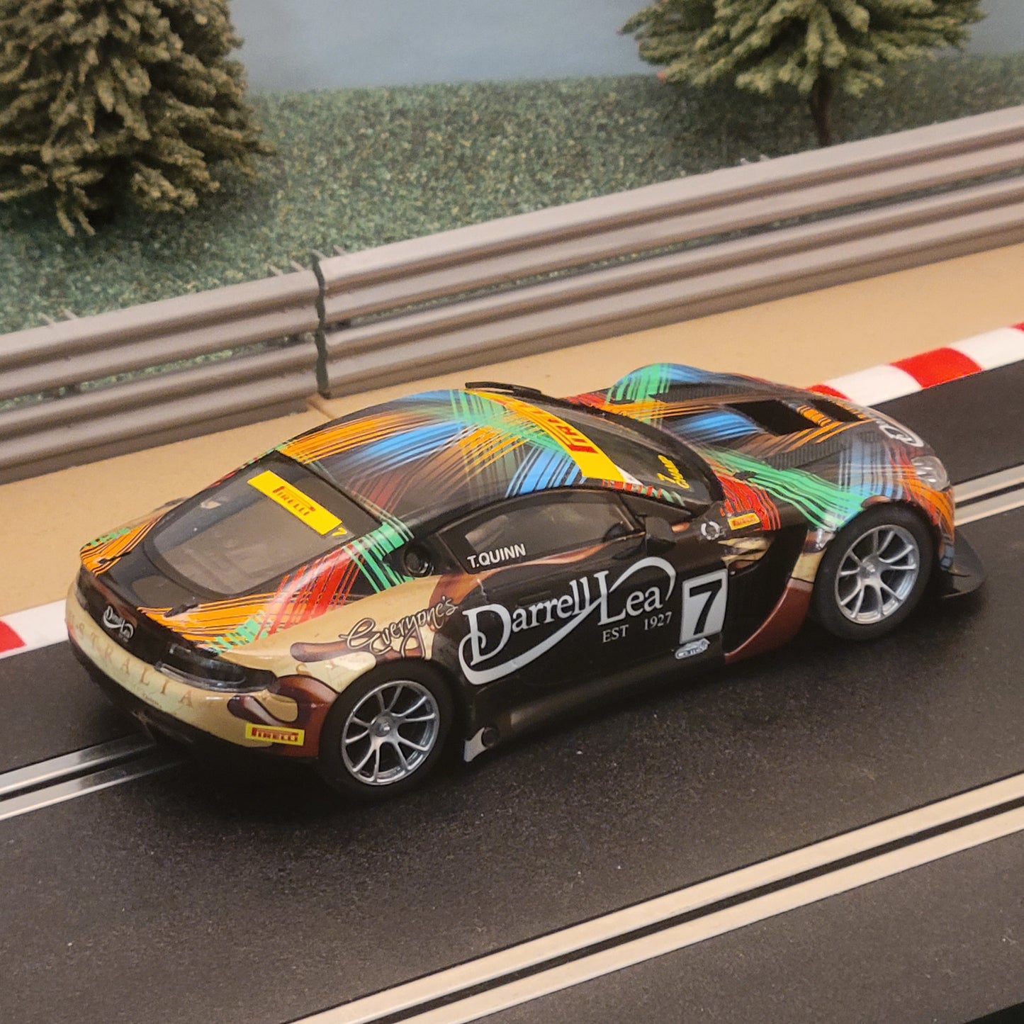 Scalextric 1:32 Car - C3856 Aston Martin Vantage GT3 #7 *LIGHTS* #S