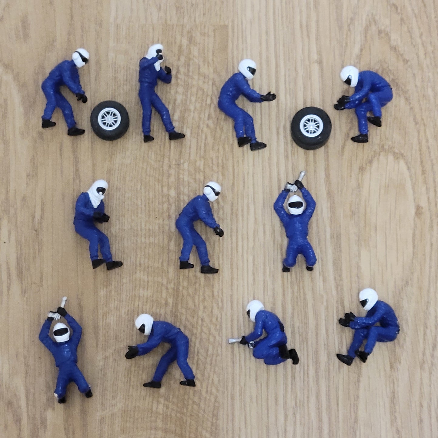Scalextric Figuras Pit Crew 1:32 Azul C8291