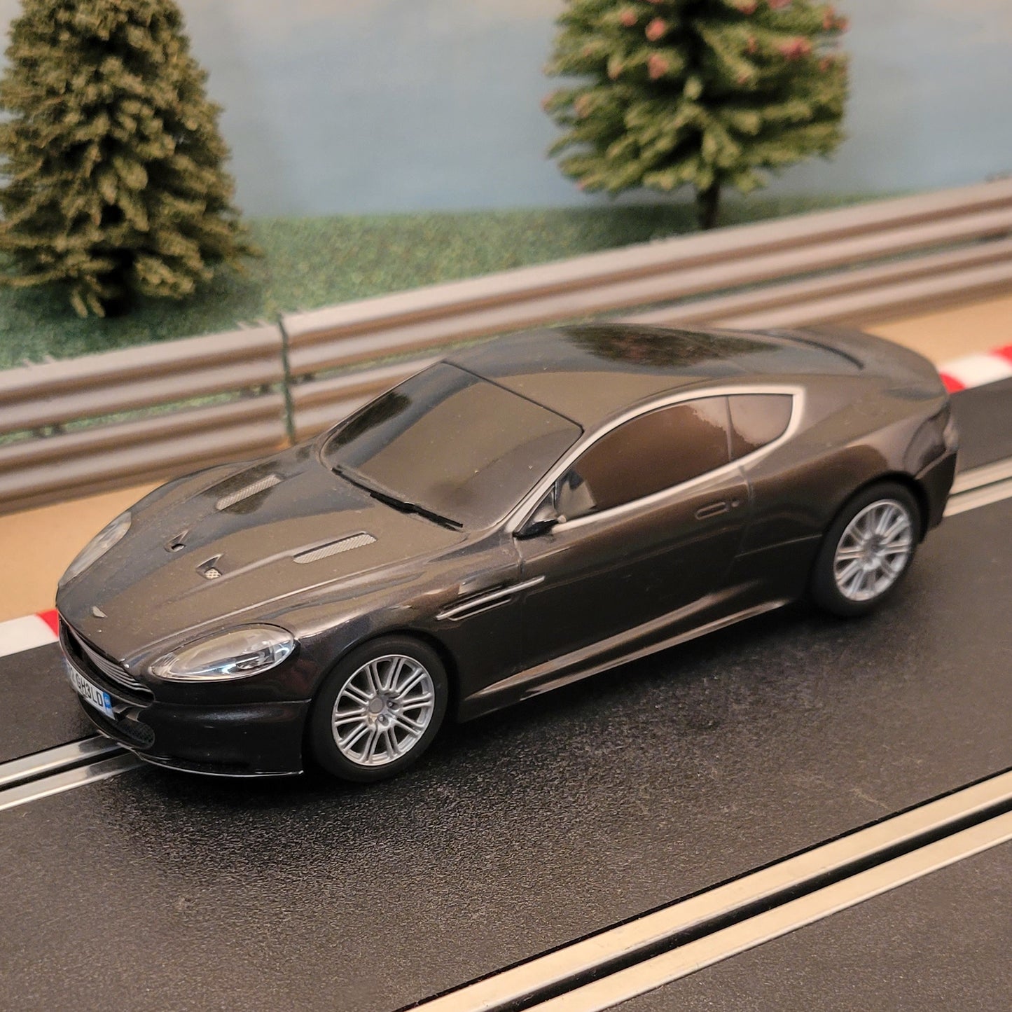 Scalextric 1:32 Car - Dark Grey Aston Martin DBS James Bond #M