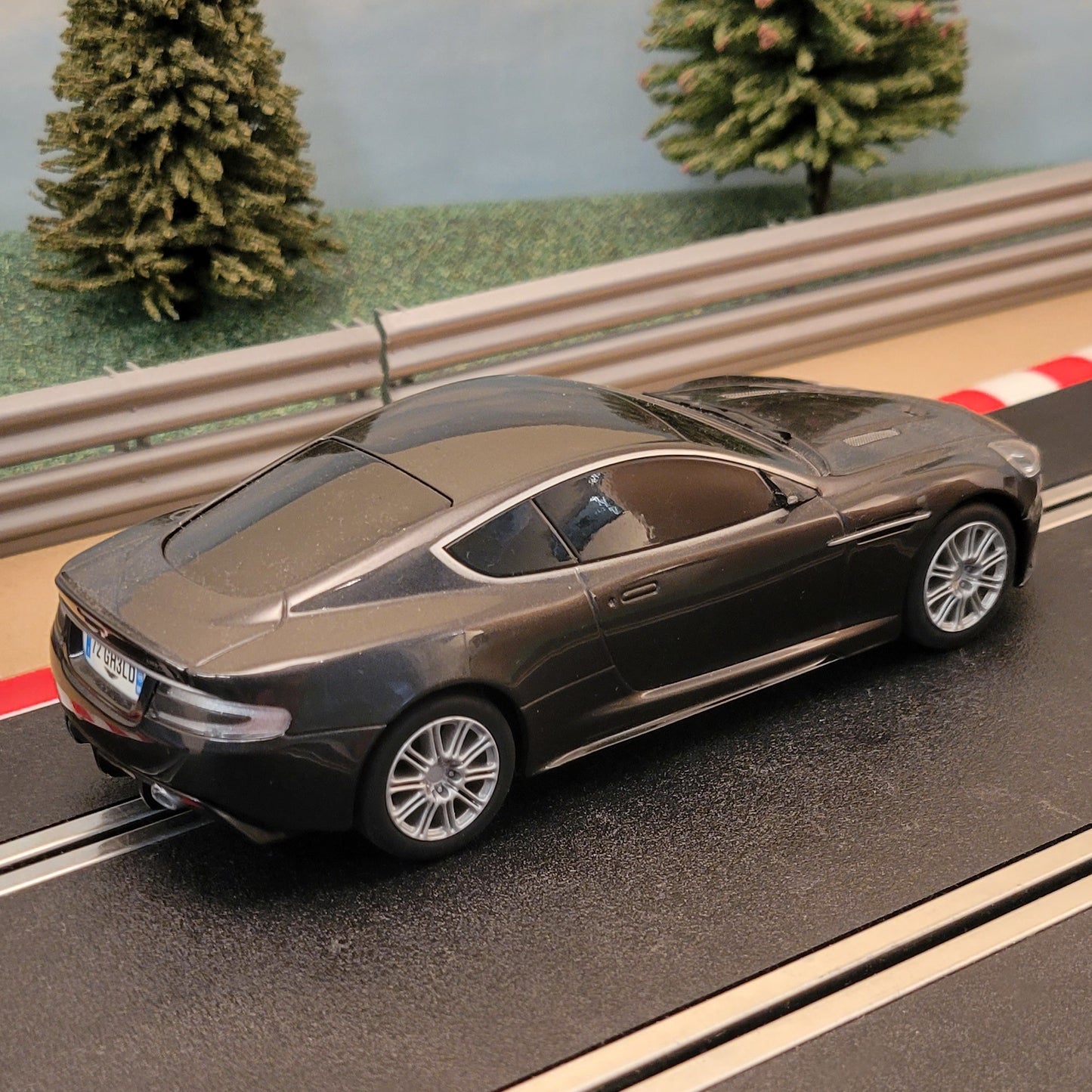 Scalextric 1:32 Car - Dark Grey Aston Martin DBS James Bond #M