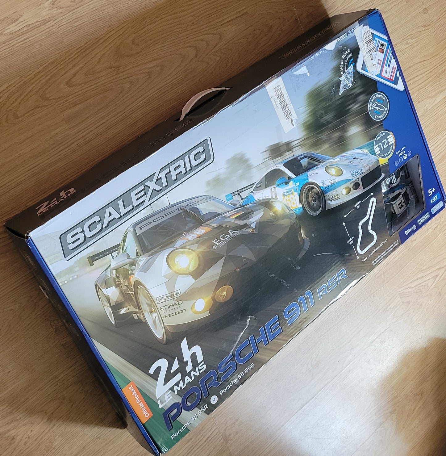 Scalextric ARC Air Track Set - C1359 Le Mans 24h Porsche 911 RSR NEW