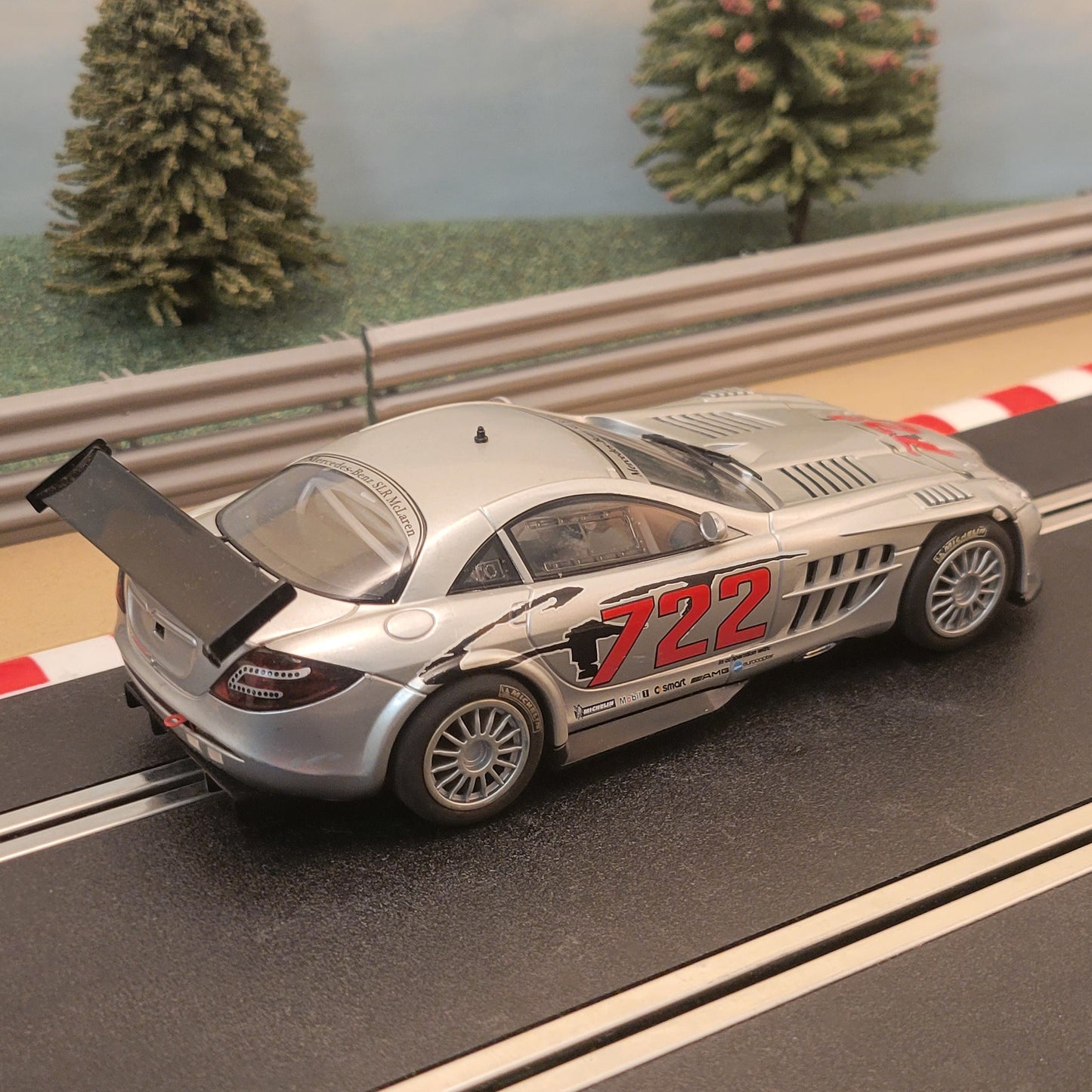 Coche Scalextric 1:32 - C3010 Mercedes SLR McLaren 722 GT *LUCES* #E