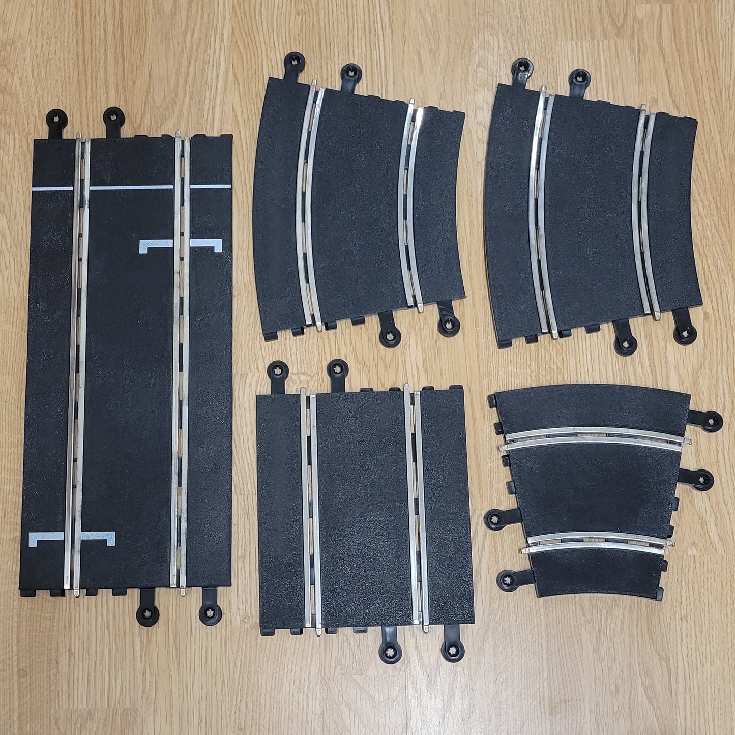 Scalextric 1:32 Classic Track - PT60 C160 Largo Recto 350mm Lote de trabajo x 10 #E