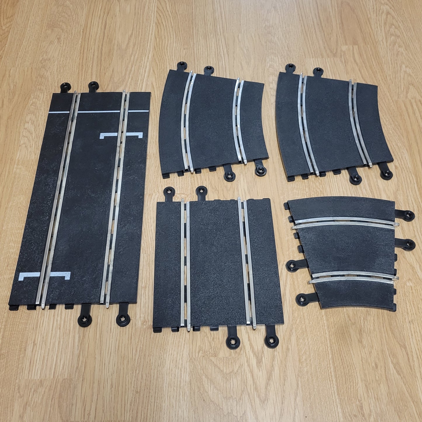 Scalextric 1:32 Classic Track - PT60 C160 Largo Recto 350mm Lote de trabajo x 10 #E