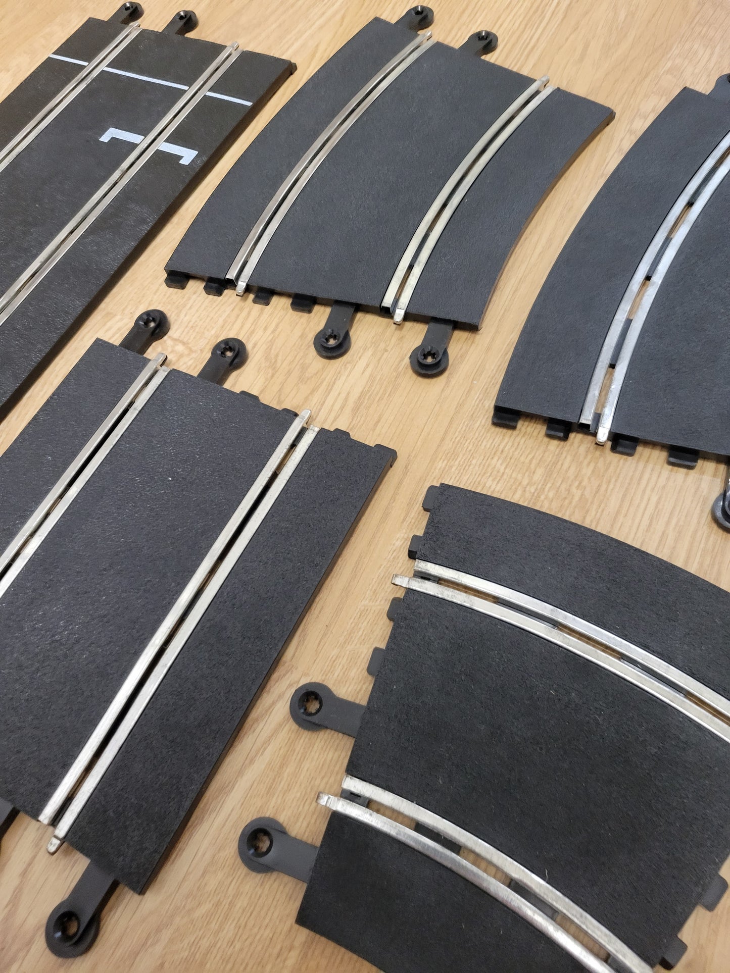 Scalextric 1:32 Classic Track - PT60 C160 Largo Recto 350mm Lote de trabajo x 10 #E