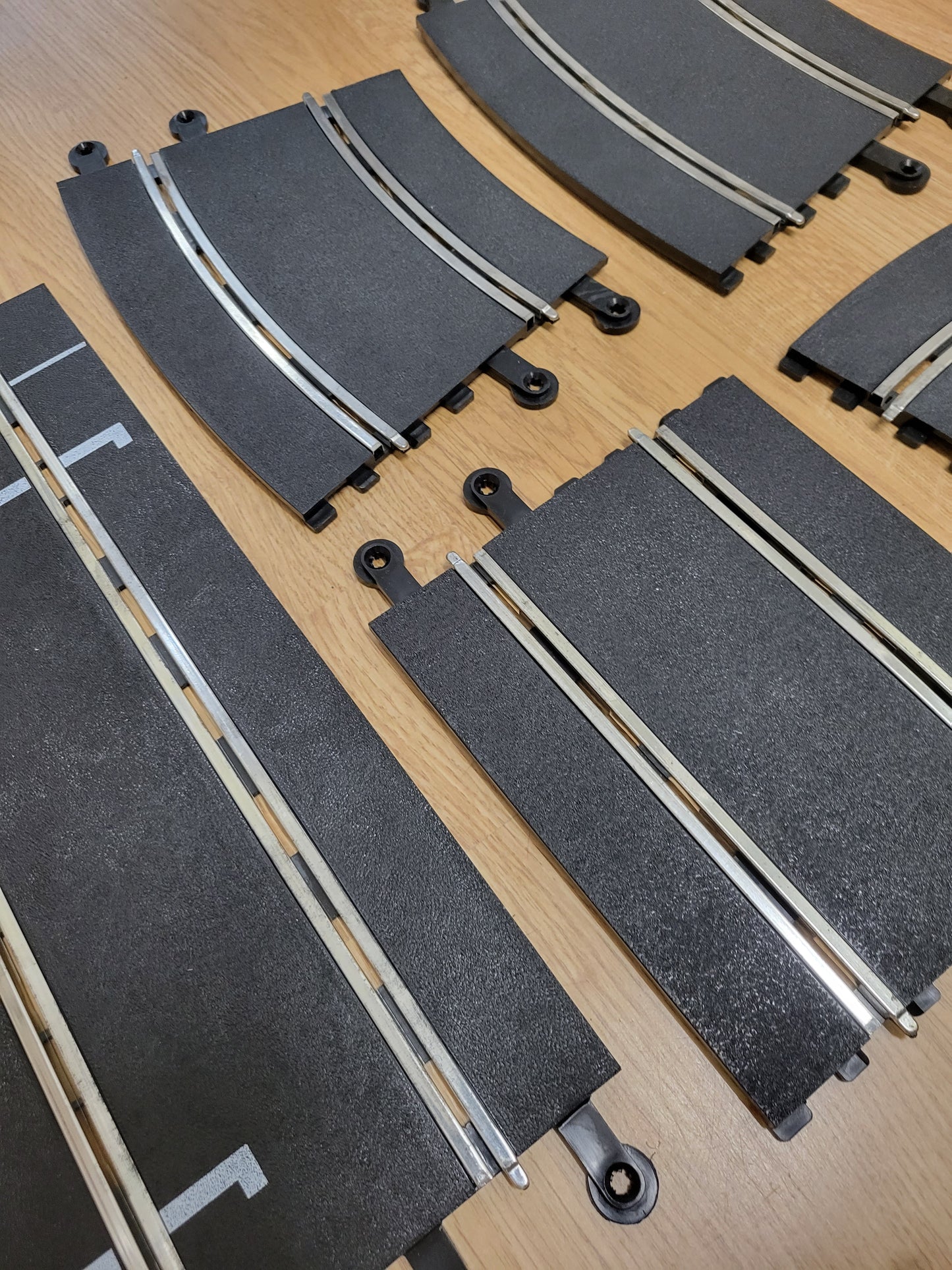 Scalextric 1:32 Classic Track - PT60 C160 Largo Recto 350mm Lote de trabajo x 10 #E