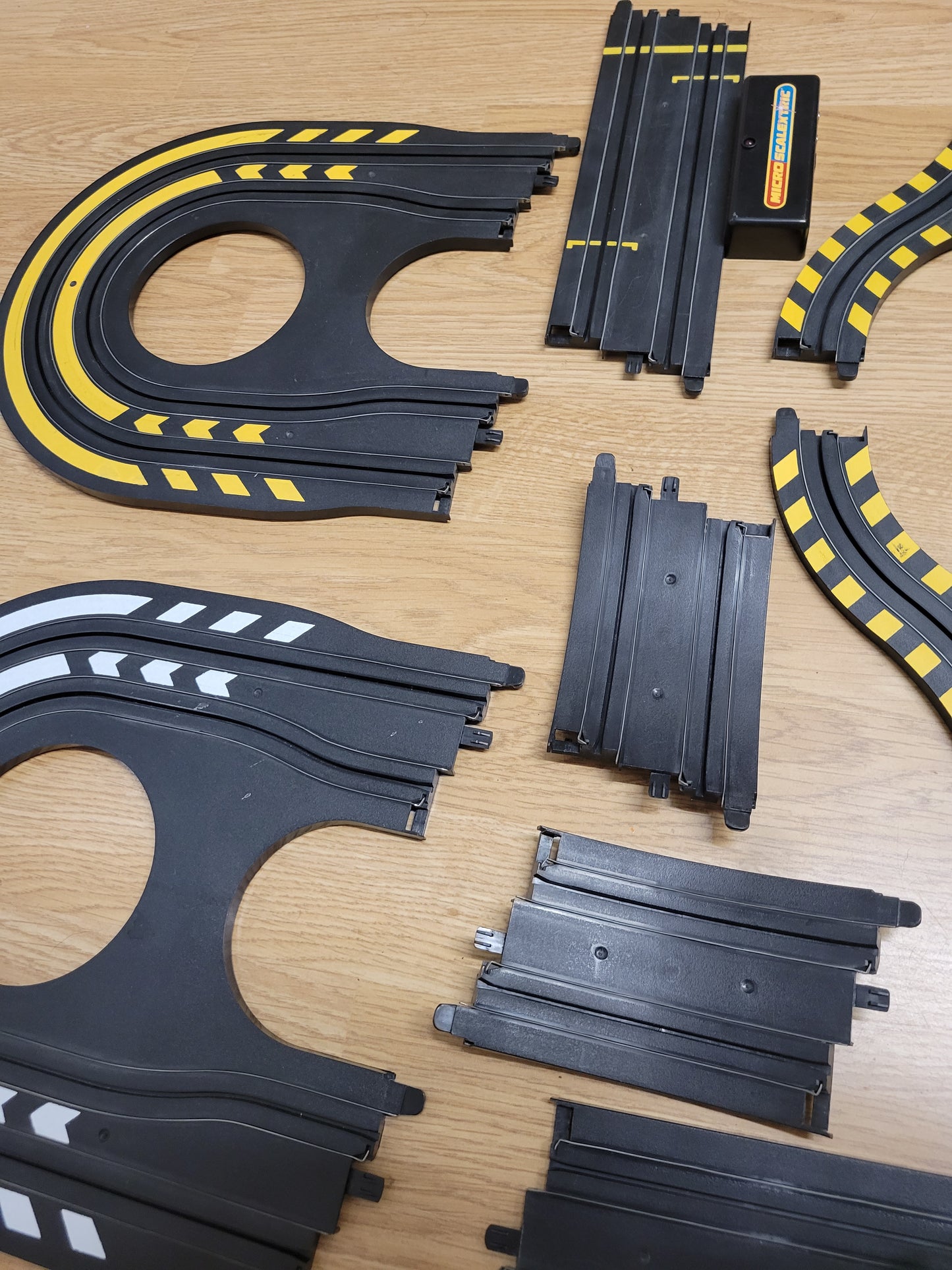 Micro Scalextric Track Bulk Job Lot Bundle incl Wiggle Hairpin Island
