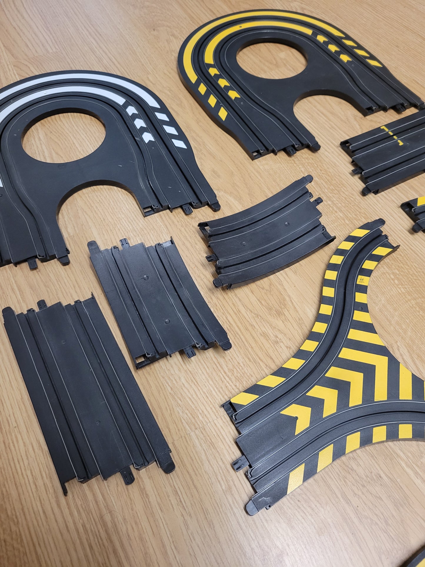 Micro Scalextric Track Bulk Job Lot Bundle incl Wiggle Hairpin Island
