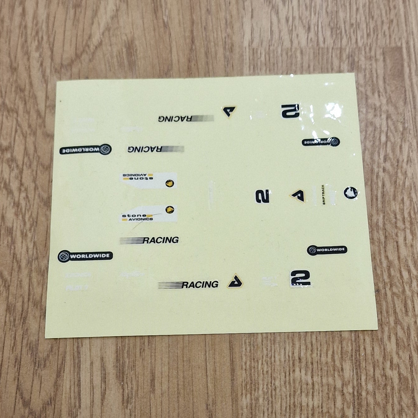 Scalextric 1:32 Start / Sport Car Stickers Decals Transfers #2