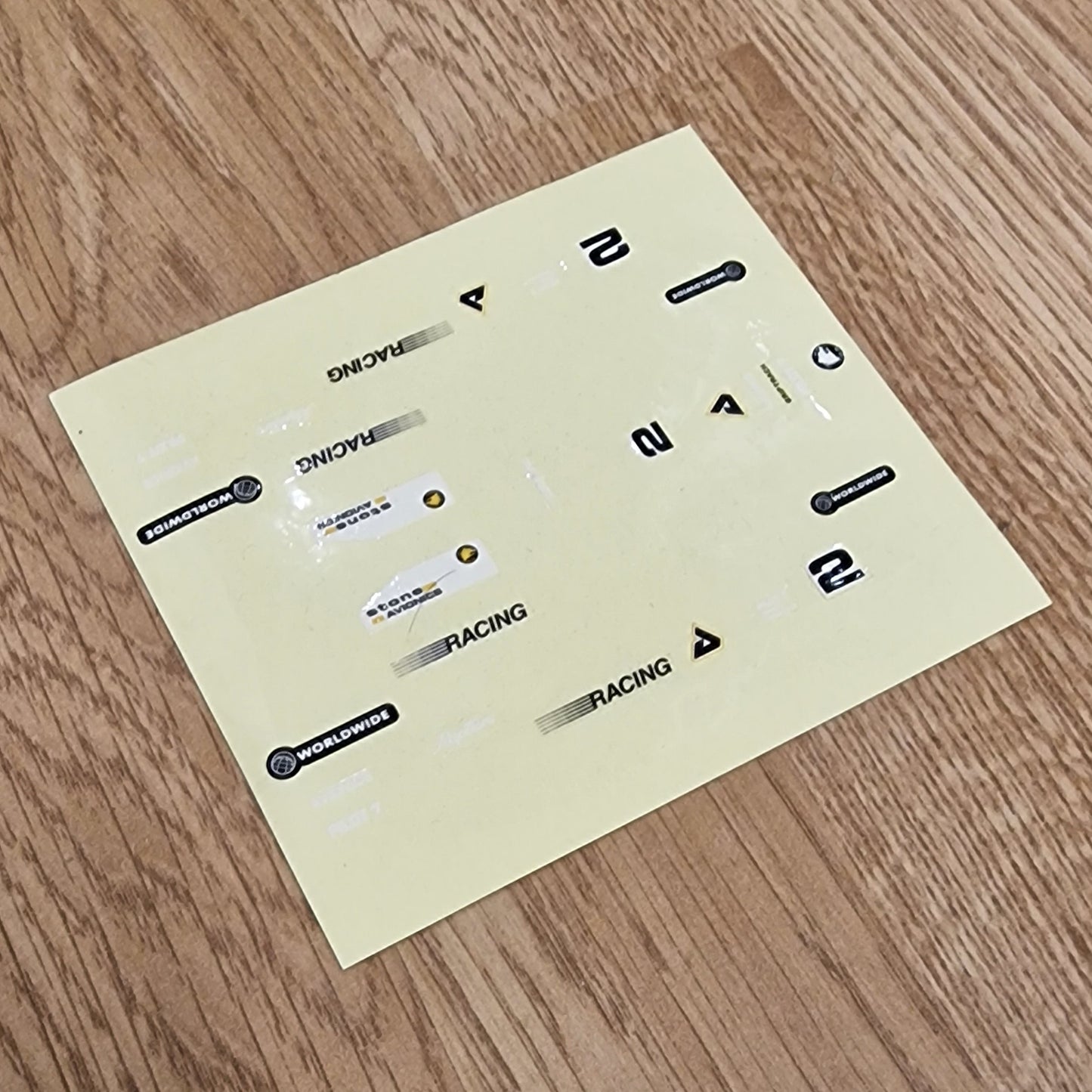 Scalextric 1:32 Start / Sport Car Stickers Decals Transfers #2