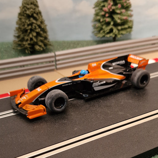 Scalextric 1:32 Car - Orange & Black Team F1 #14
