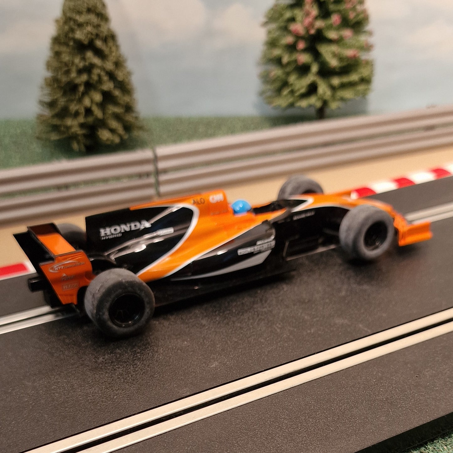 Scalextric 1:32 Car - Orange & Black Team F1 #14