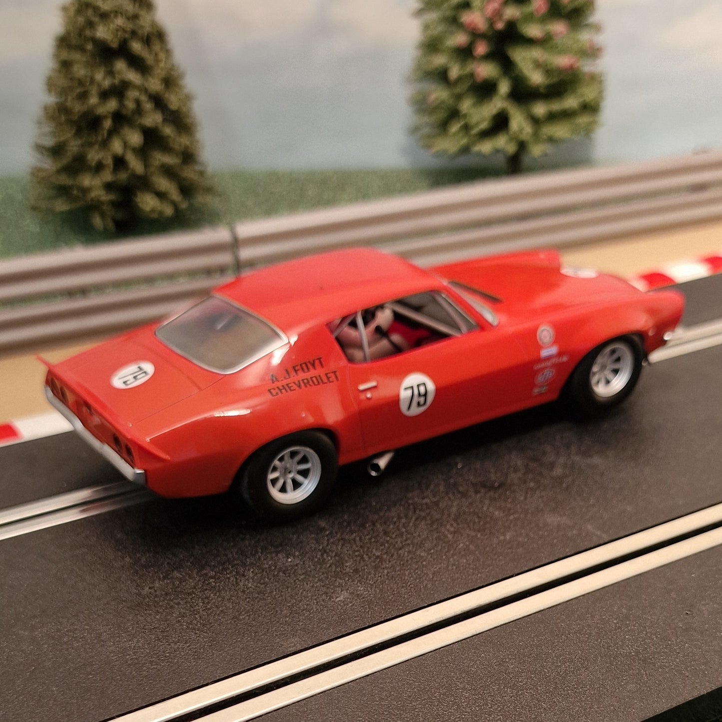 Scalextric 1:32 Car - C3725A Chevrolet Camaro Trans AM #79 *LIGHTS*