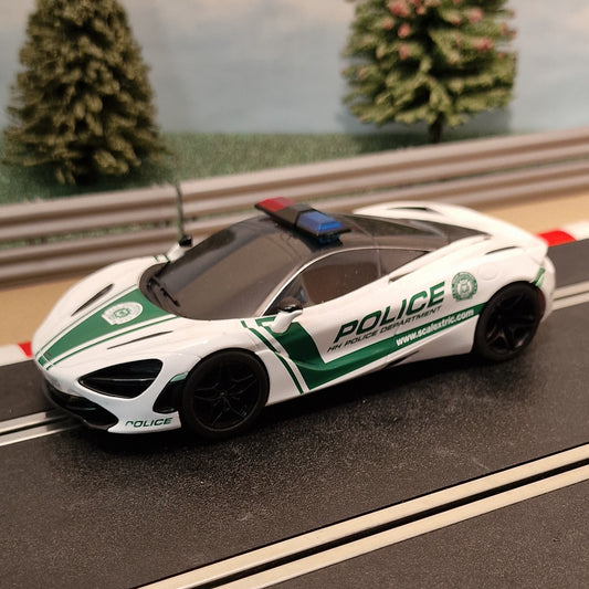 Scalextric 1:32 Car - C3895 McLaren 720s HH Police Dept Car *LIGHTS*