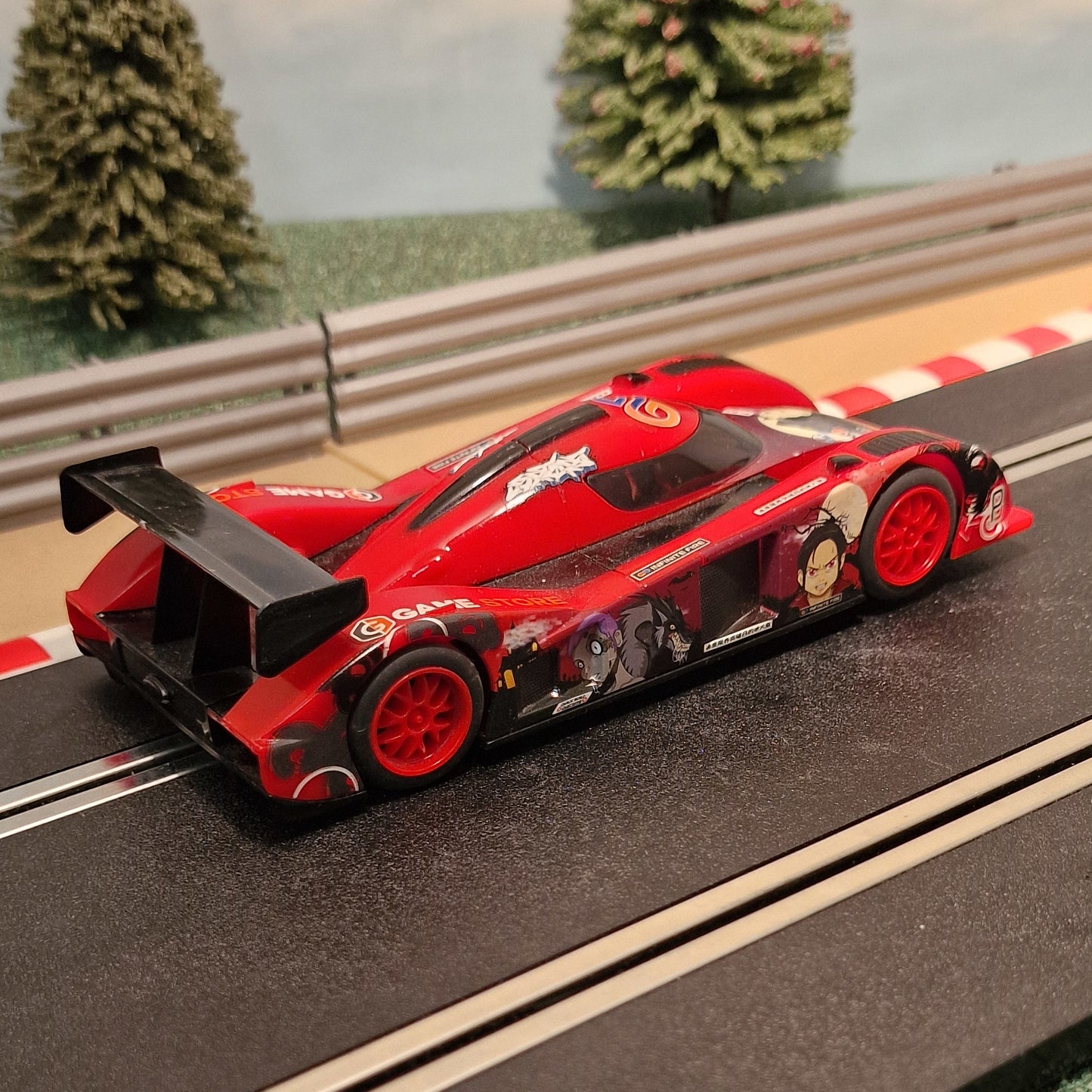 Scalextric 1:32 Start Car - Le Mans Prototype Anime Team Sunset Werewolf #Q
