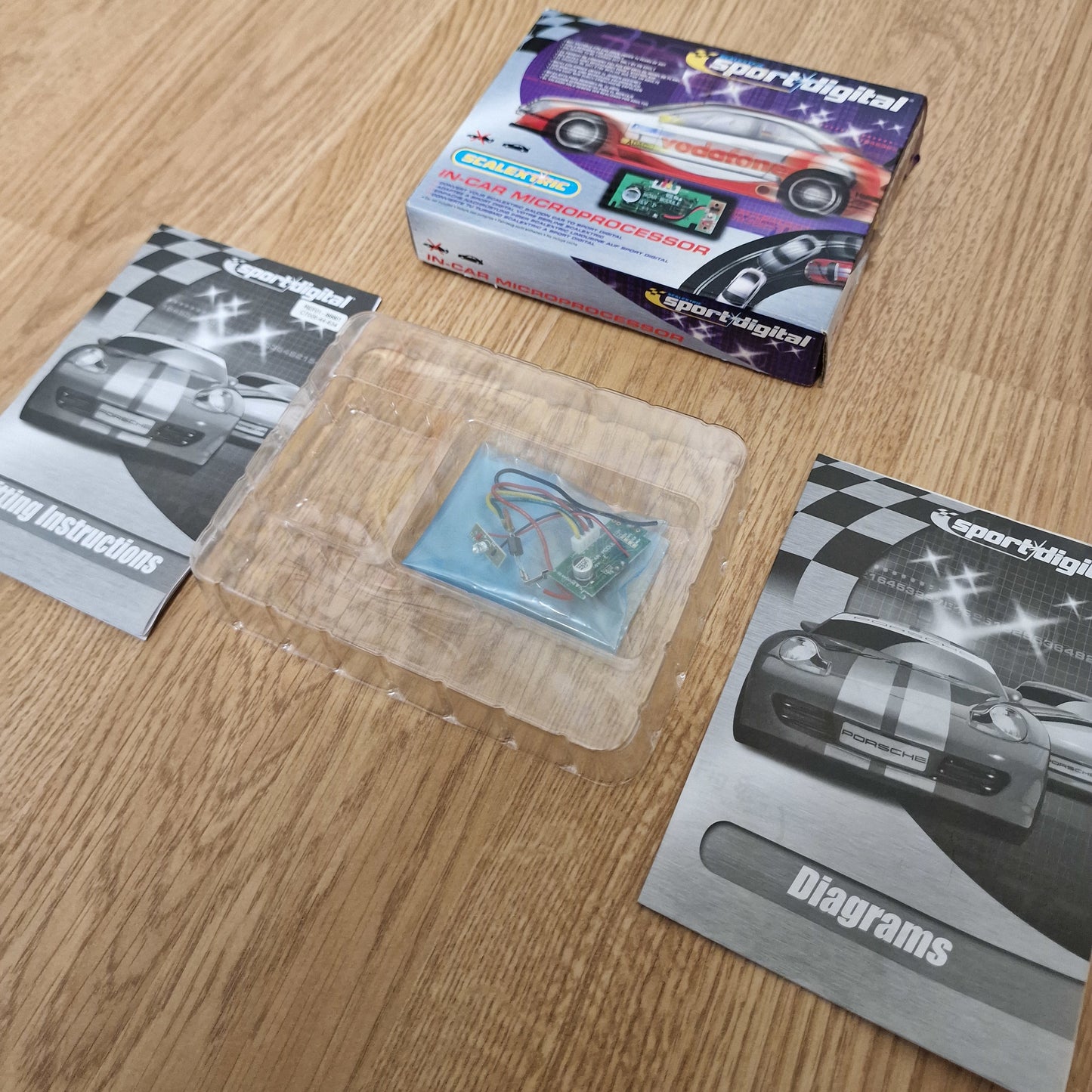 Conversión digital de microprocesador para automóvil Scalextric C7006 - Berlina