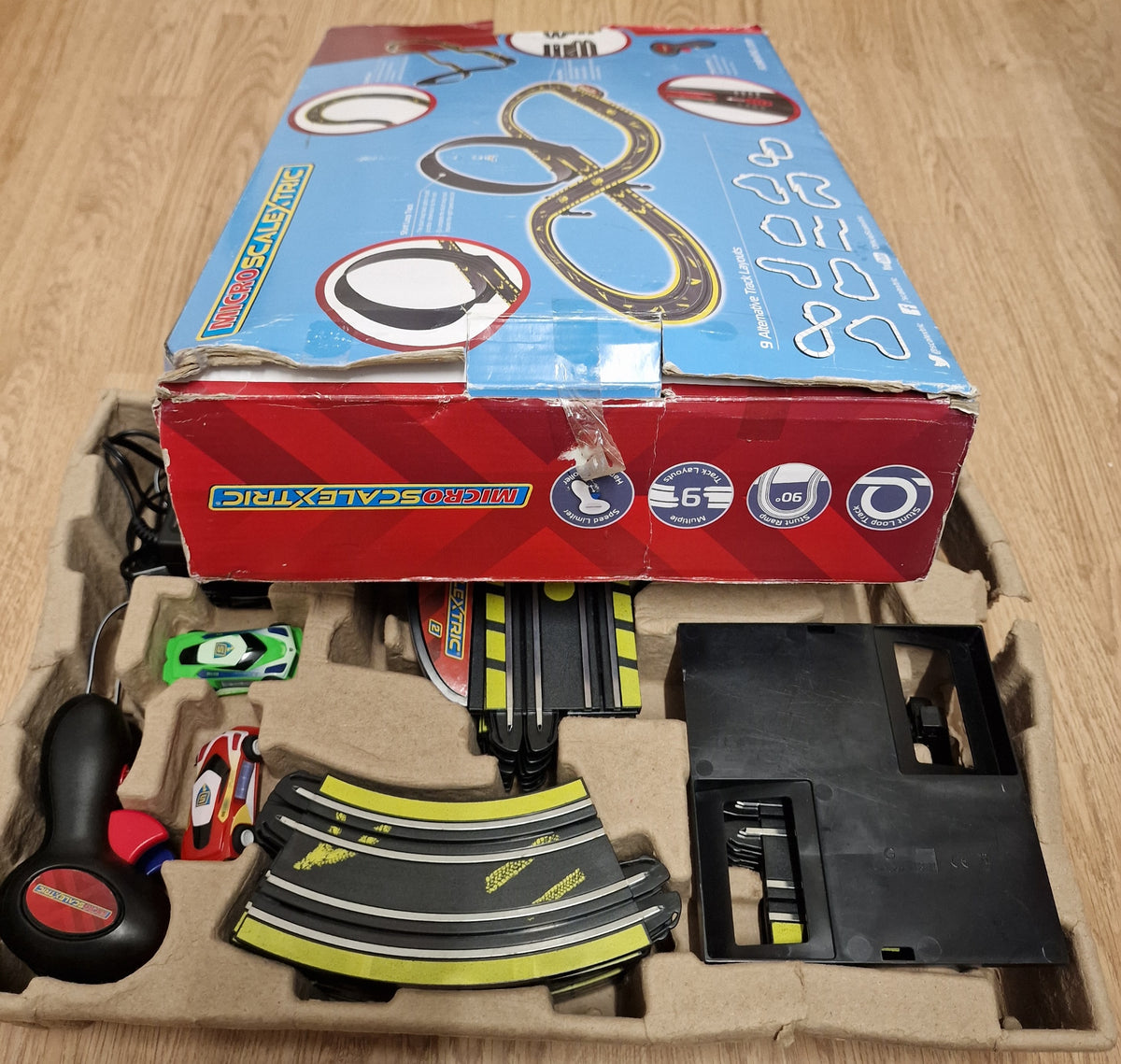 Micro Scalextric G1146 City Collision - Track Layout Set