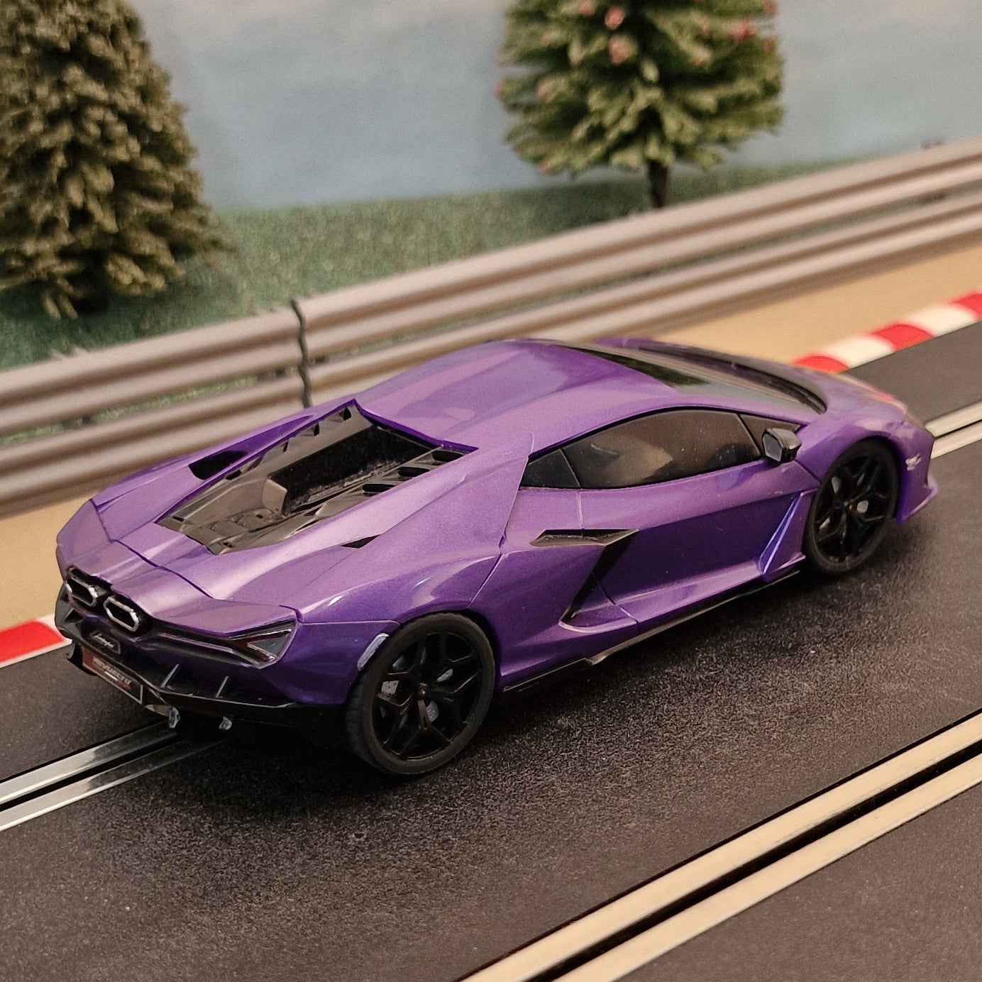 Scalextric ex C1457 Lamborghini Revuelto Purple