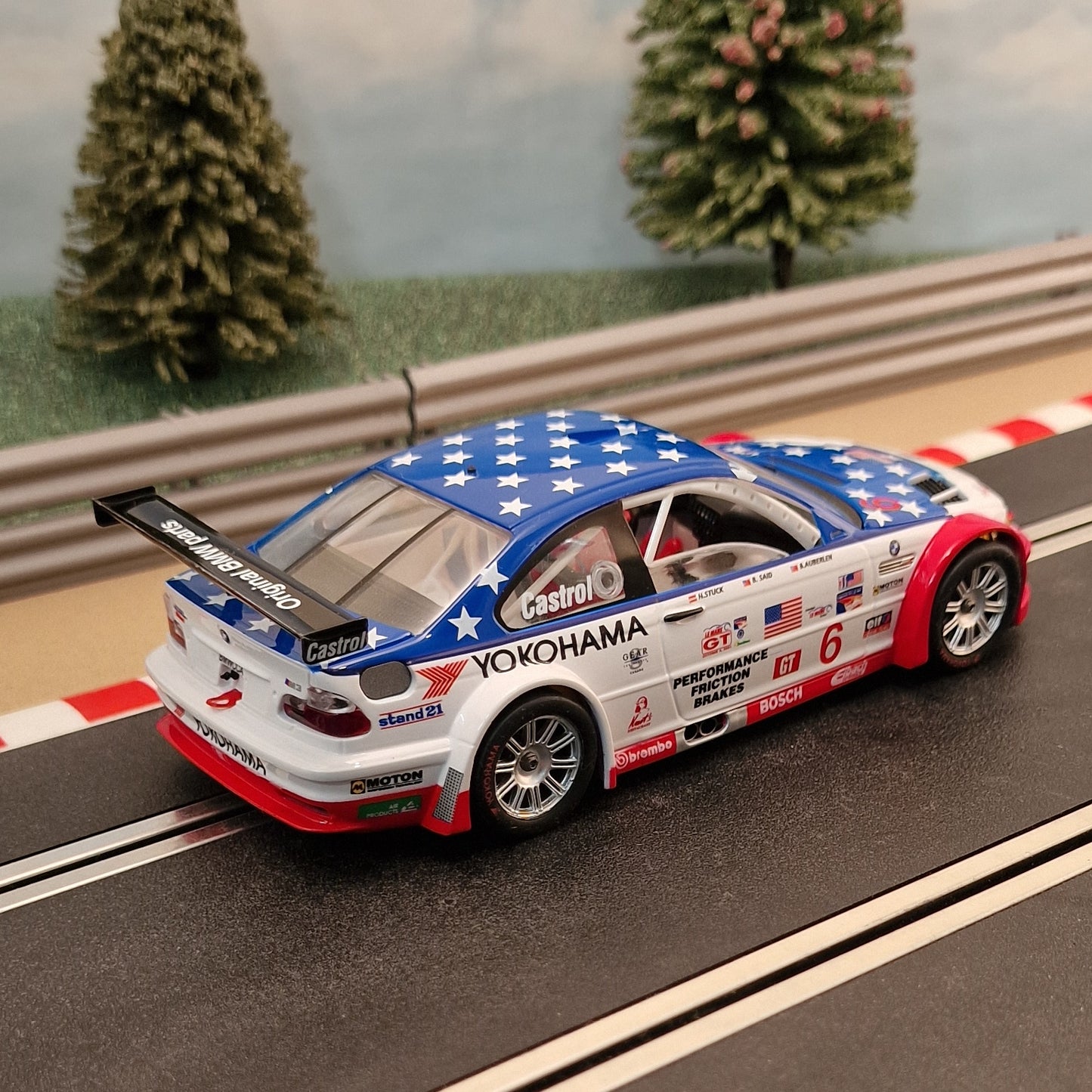 FLY A283 BMW M3 GTR - Petit Le Mans ALMS 2001 #6 Slot Car