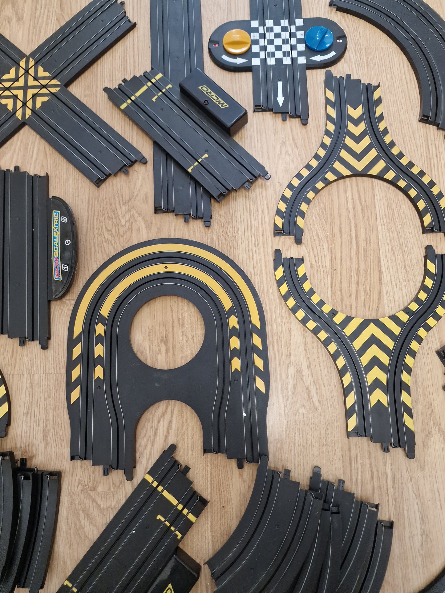 Micro Scalextric Track Job Lot Bundle Straight Curves Hairpin Lap etc