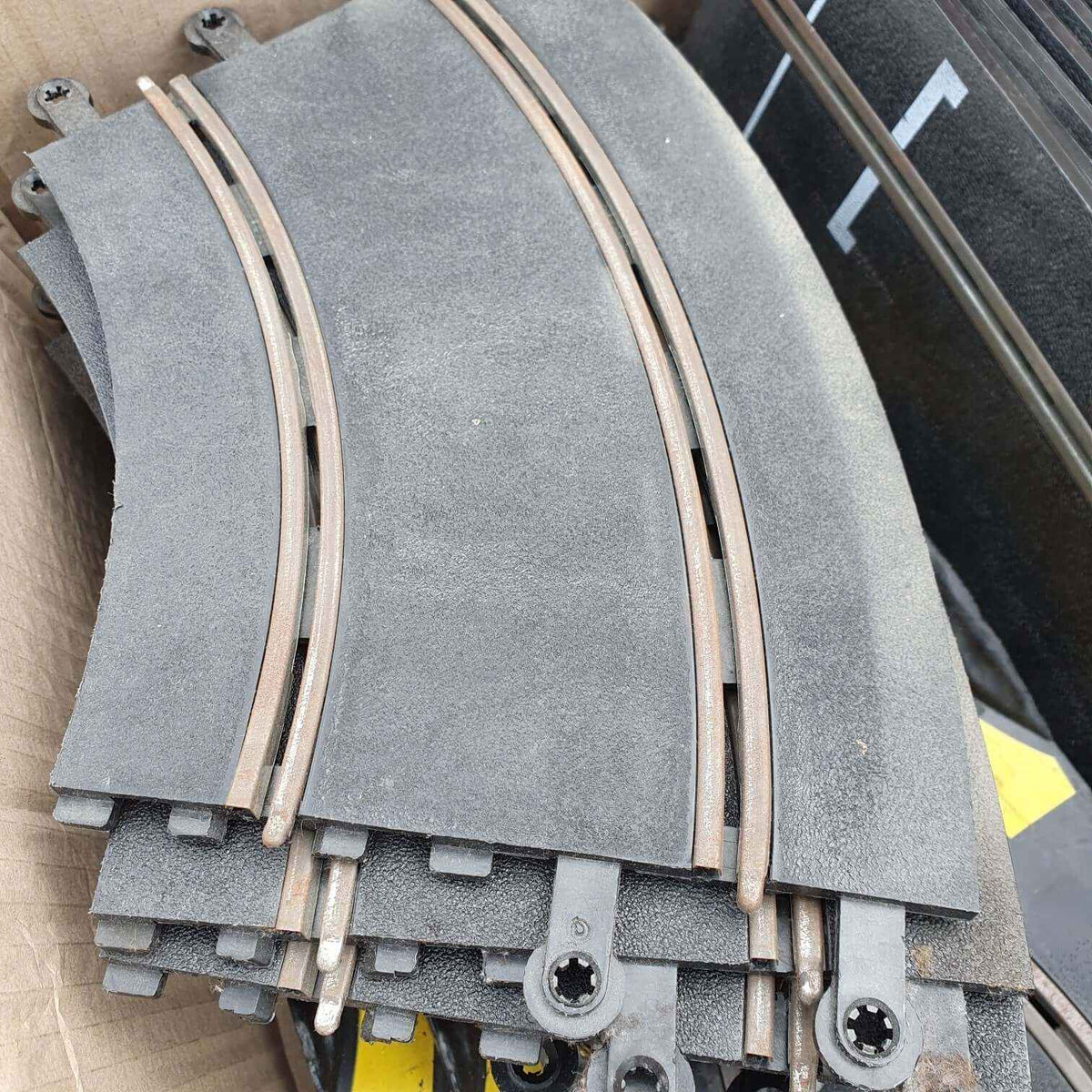 Scalextric Classic Layout Job Lot Bundle Set HUGE TRACK + LAP COUNTER #Zp