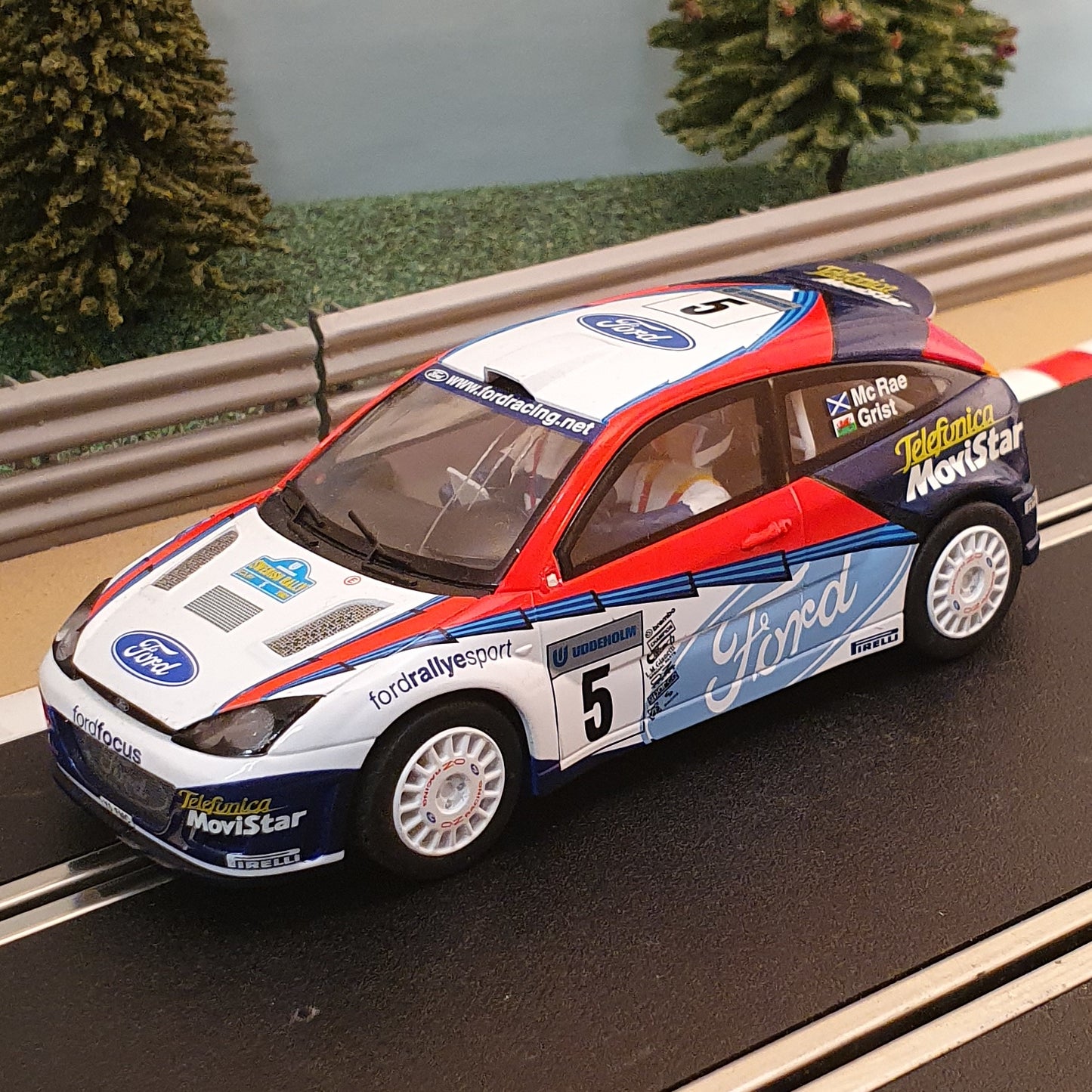 Scalextric 1:32 Car - C2411 Ford Focus WRC McRae #5 #G