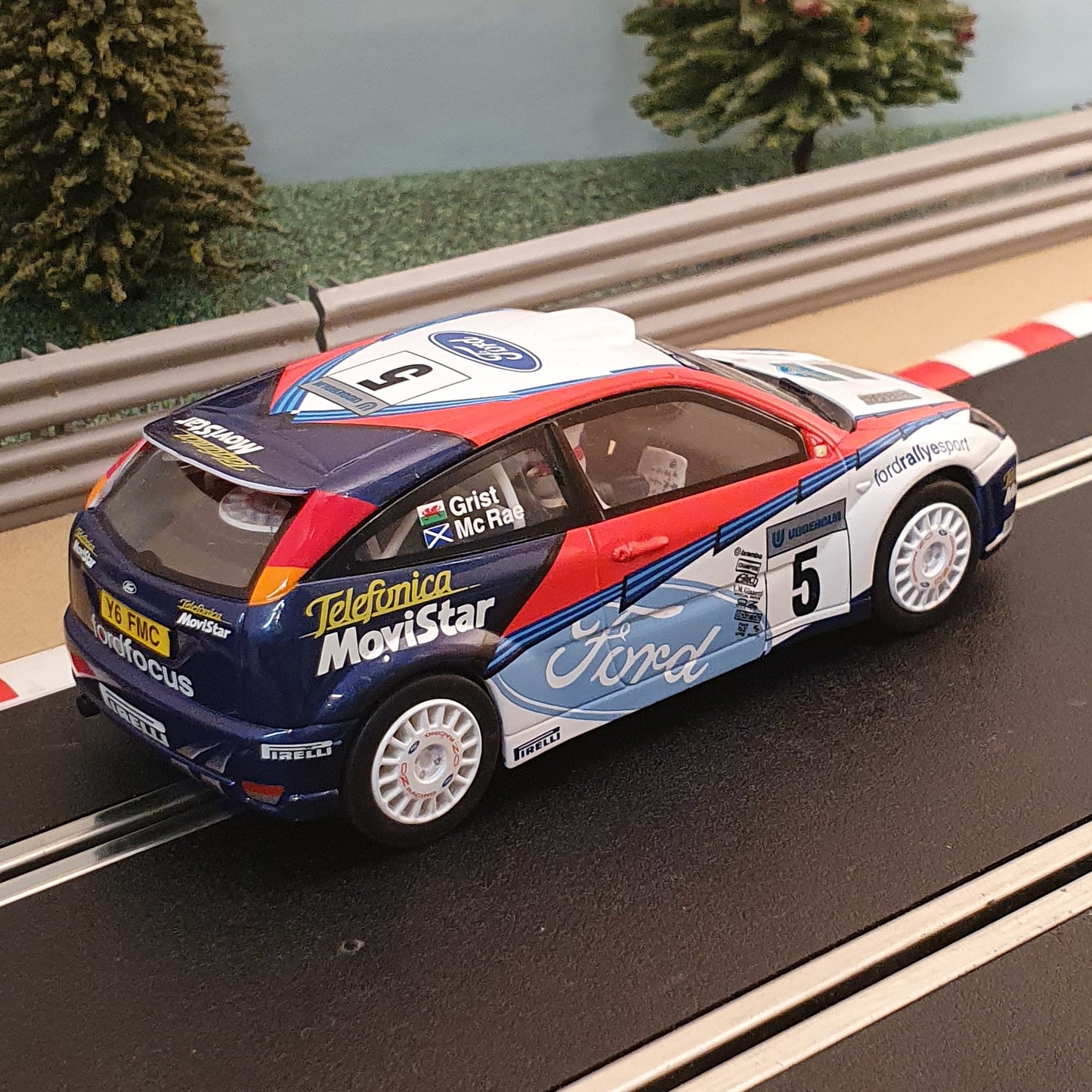 Scalextric 1:32 Car - C2411 Ford Focus WRC McRae #5 #G