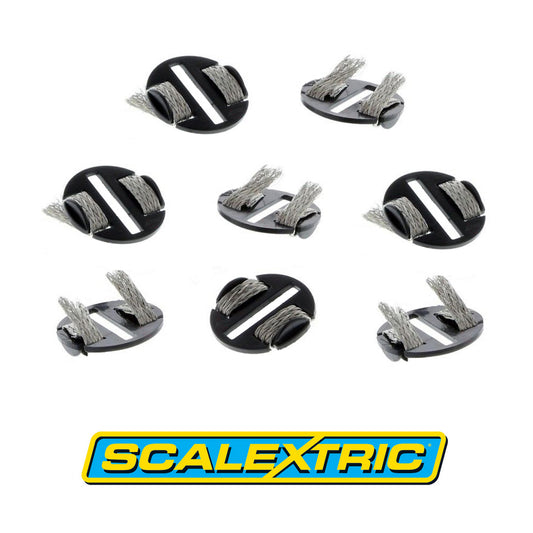 Scalextric Sport C8329 Quick-Fit Pickup Plates With Braids x 8