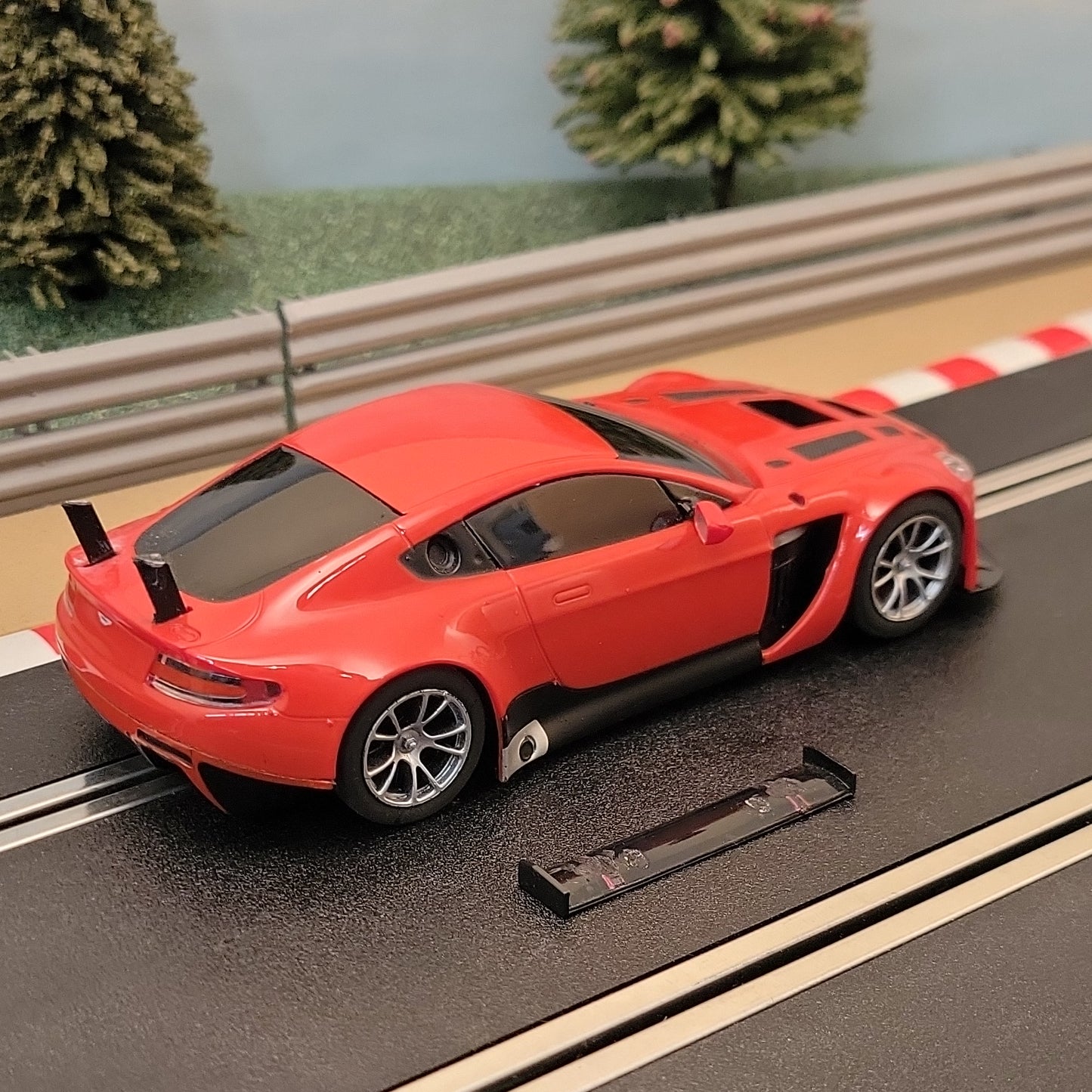 Scalextric 1:32 Car - Red Aston Martin Vantage GT3 #J