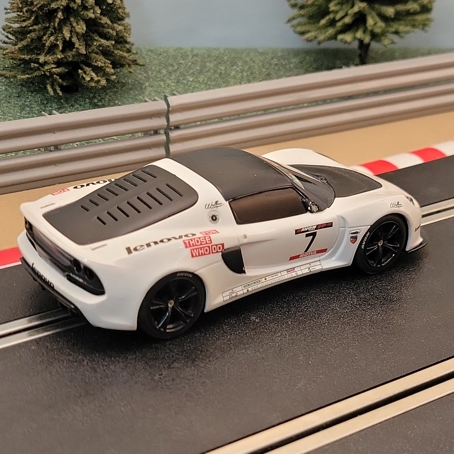 Scalextric 1:32 Car - C3513 White Lotus Exige V6 Cup R #7 #WMS