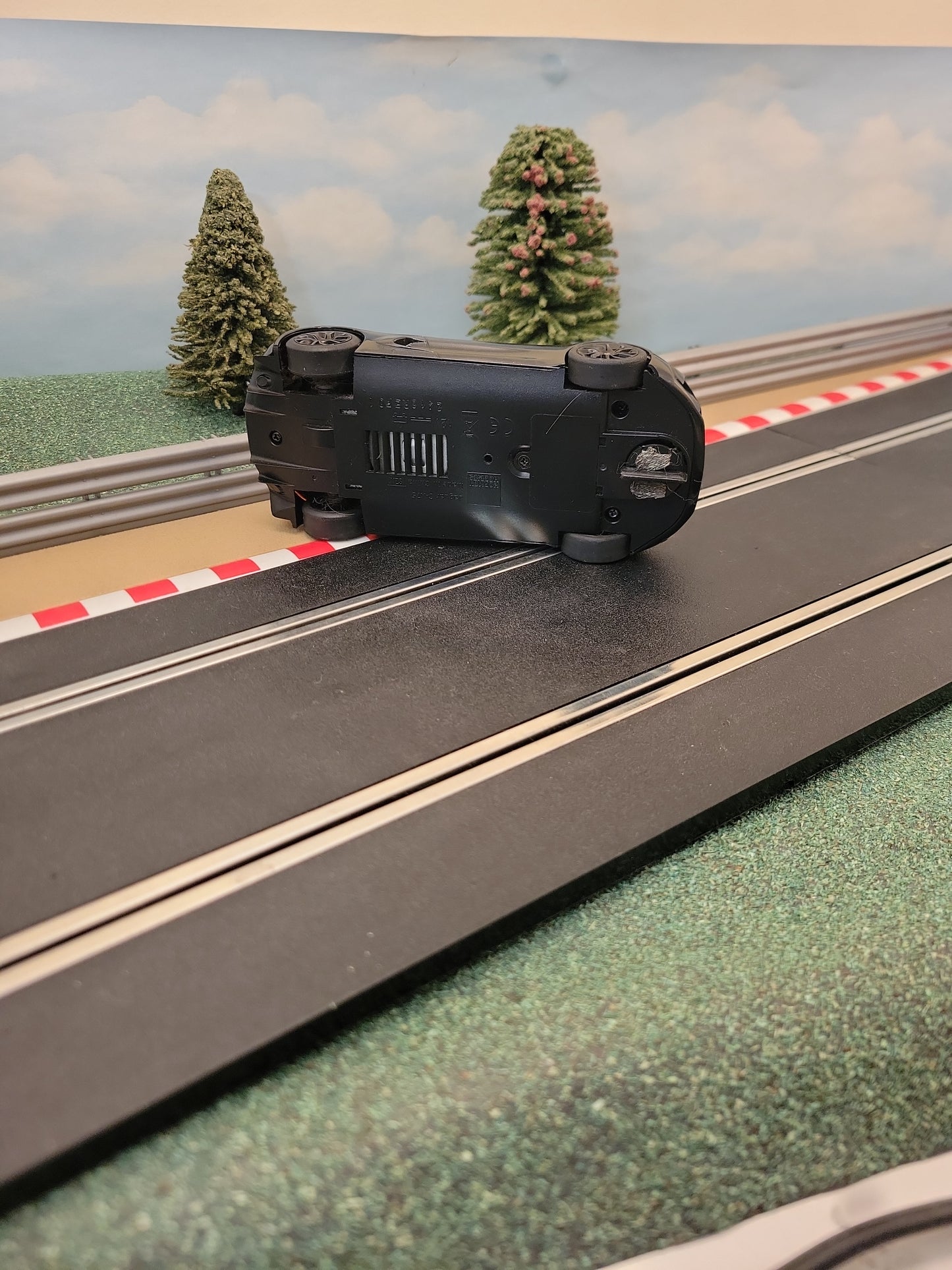 Coche Scalextric 1:32 - C3814 Jaguar C-X75 negro *LUCES* #MW