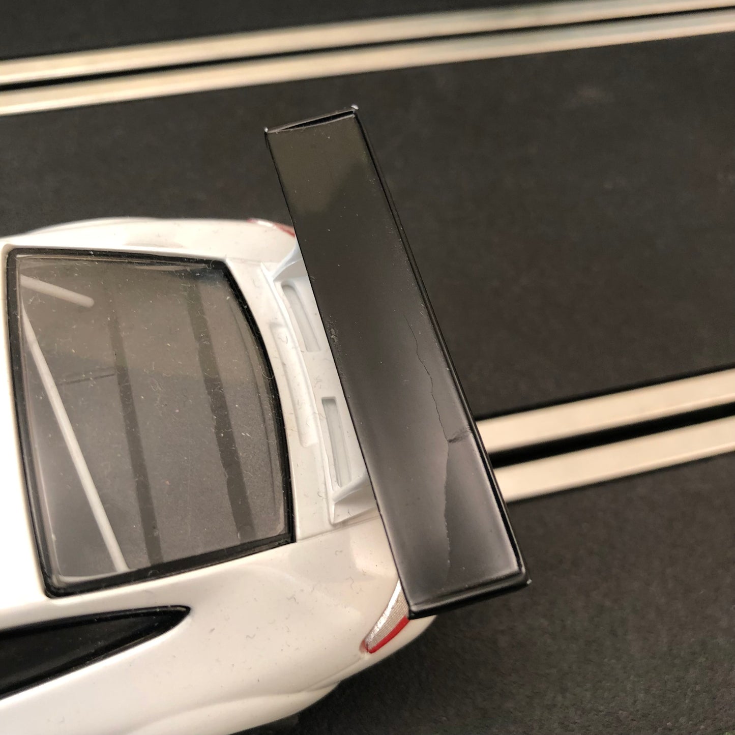 Coche Scalextric 1:32 - C2857 Porsche 911 GT3R Top Gear The Stig *LUCES* #G