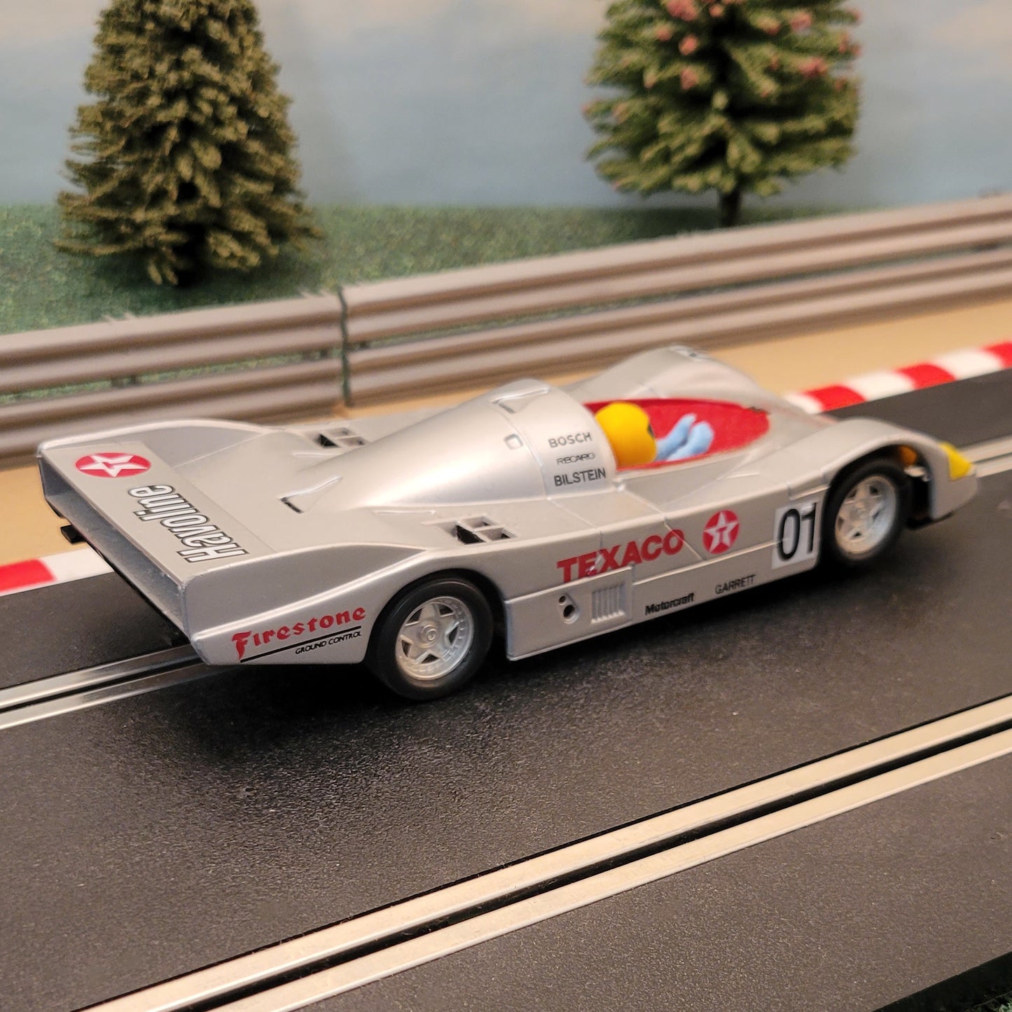 Coche Scalextric 1:32 - Plata Havoline Wild 360 #01